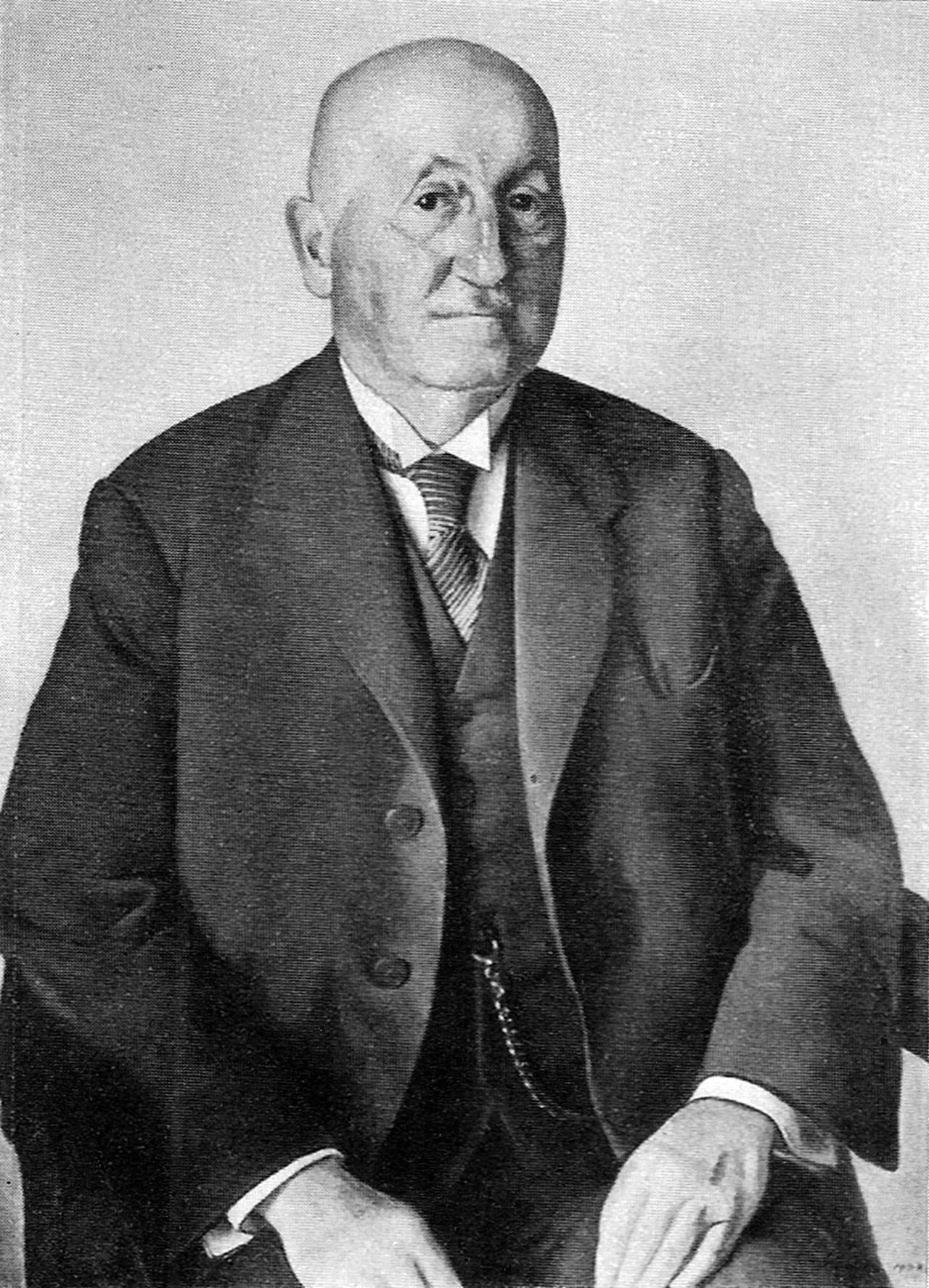 Porträt von Karl Kommerell (1871–1962) – Gedenkseite