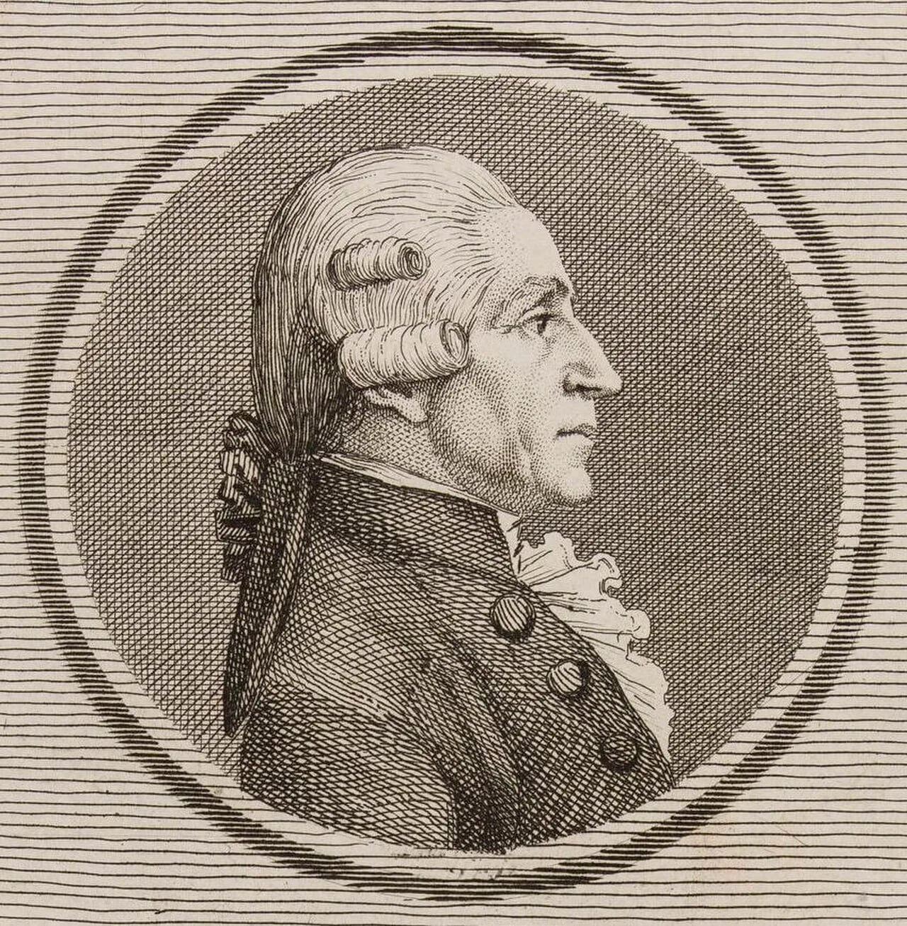 Porträt von Louis Antoine François Bertrand du Montfort (1739–1821) – Gedenkseite