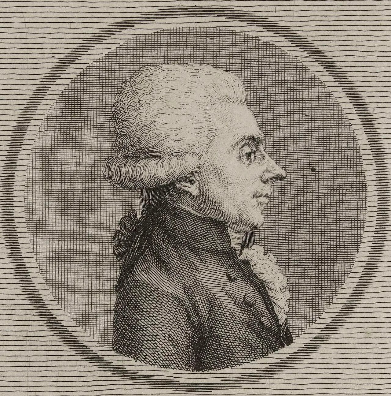 Portrait of Pierre Marie Irland de Bazoges (1750–1818) – memorial page