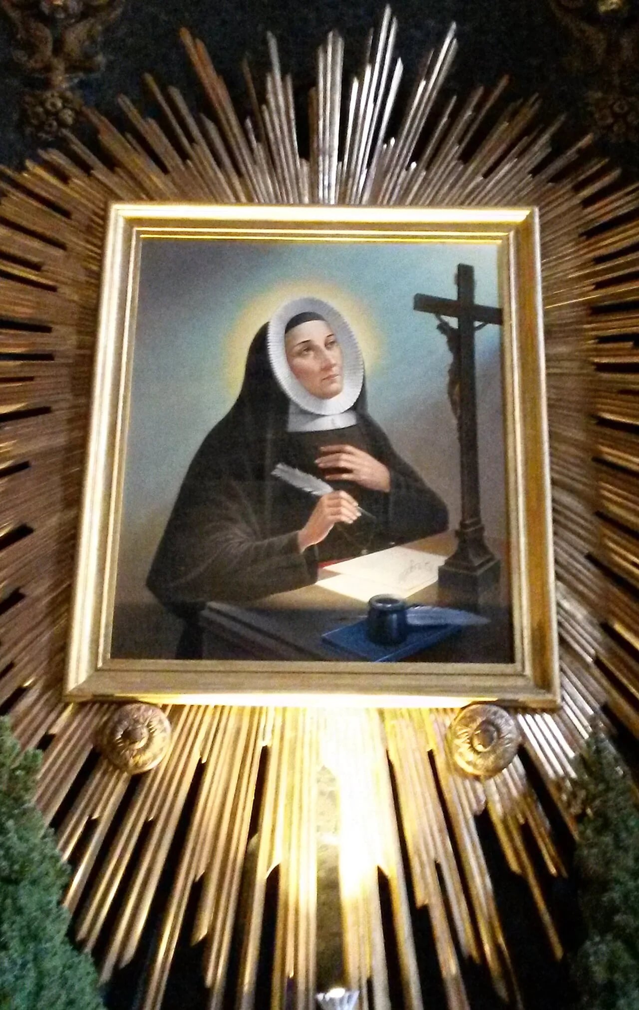 Porträt von Maria de Mattias (1805–1866) – Gedenkseite