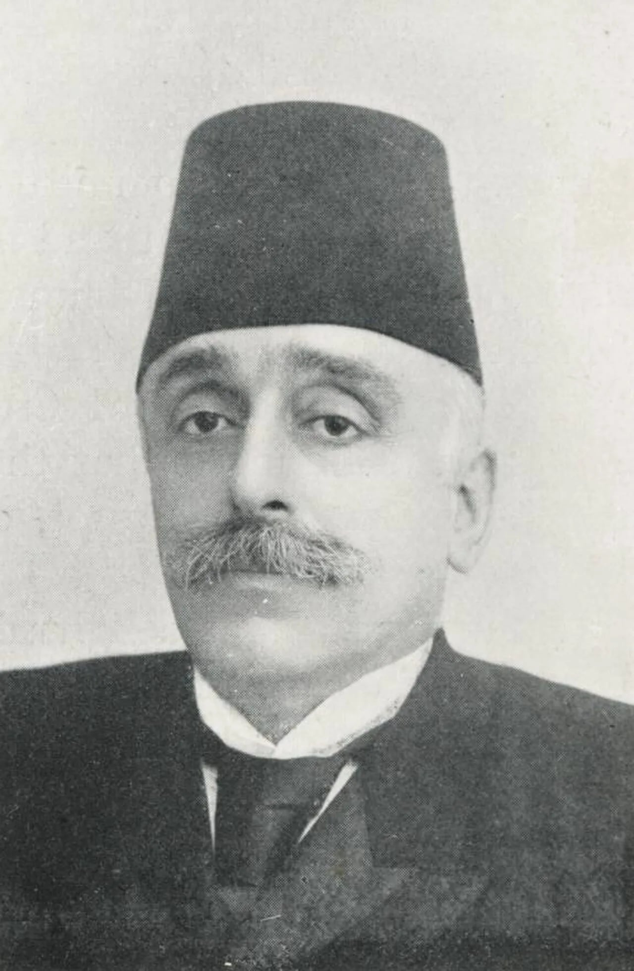 Porträt von Boghos Nubar Pascha (1851–1930) – Gedenkseite