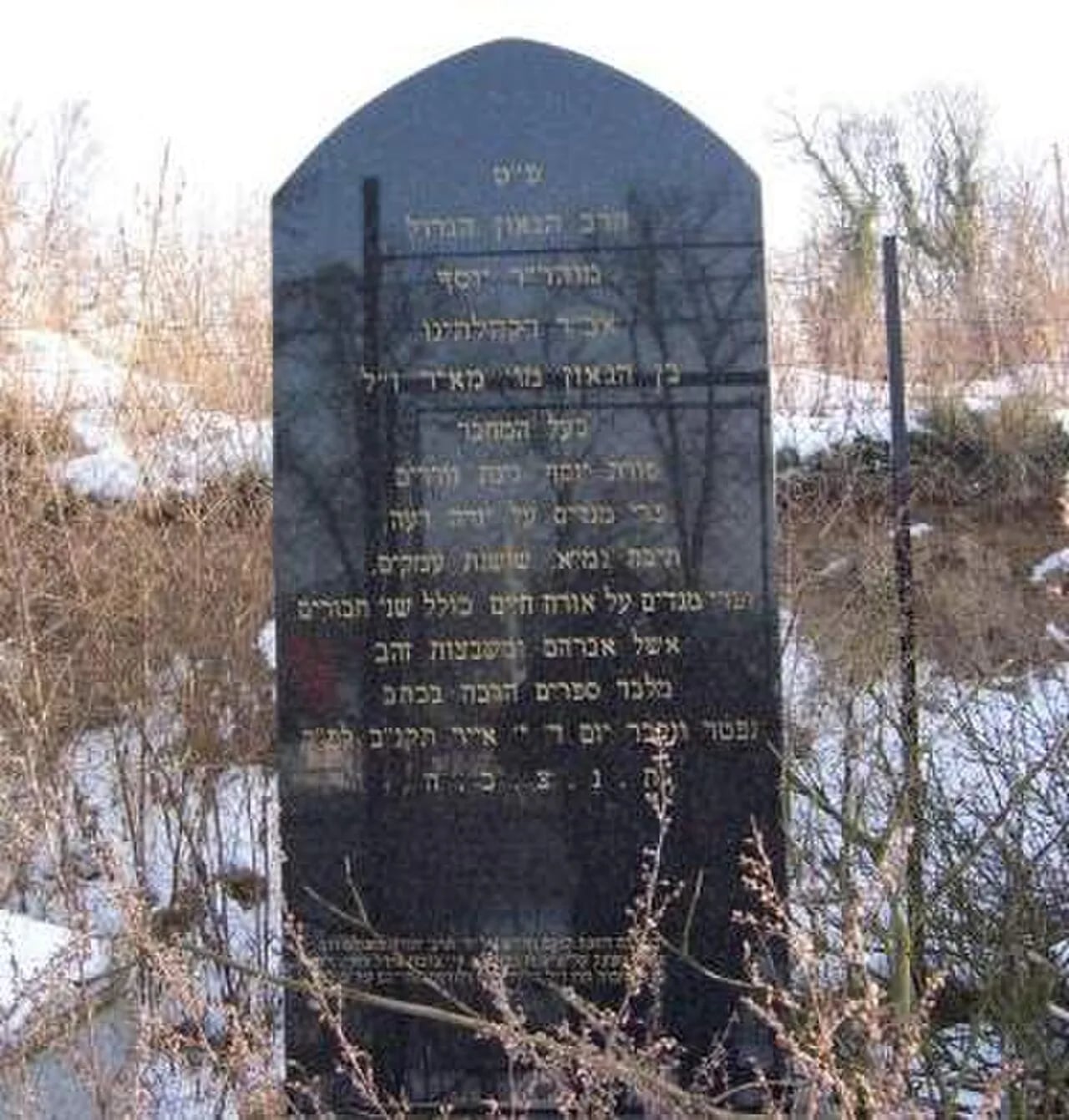 Portrait of Joseph Teomim (1727–1792) – memorial page