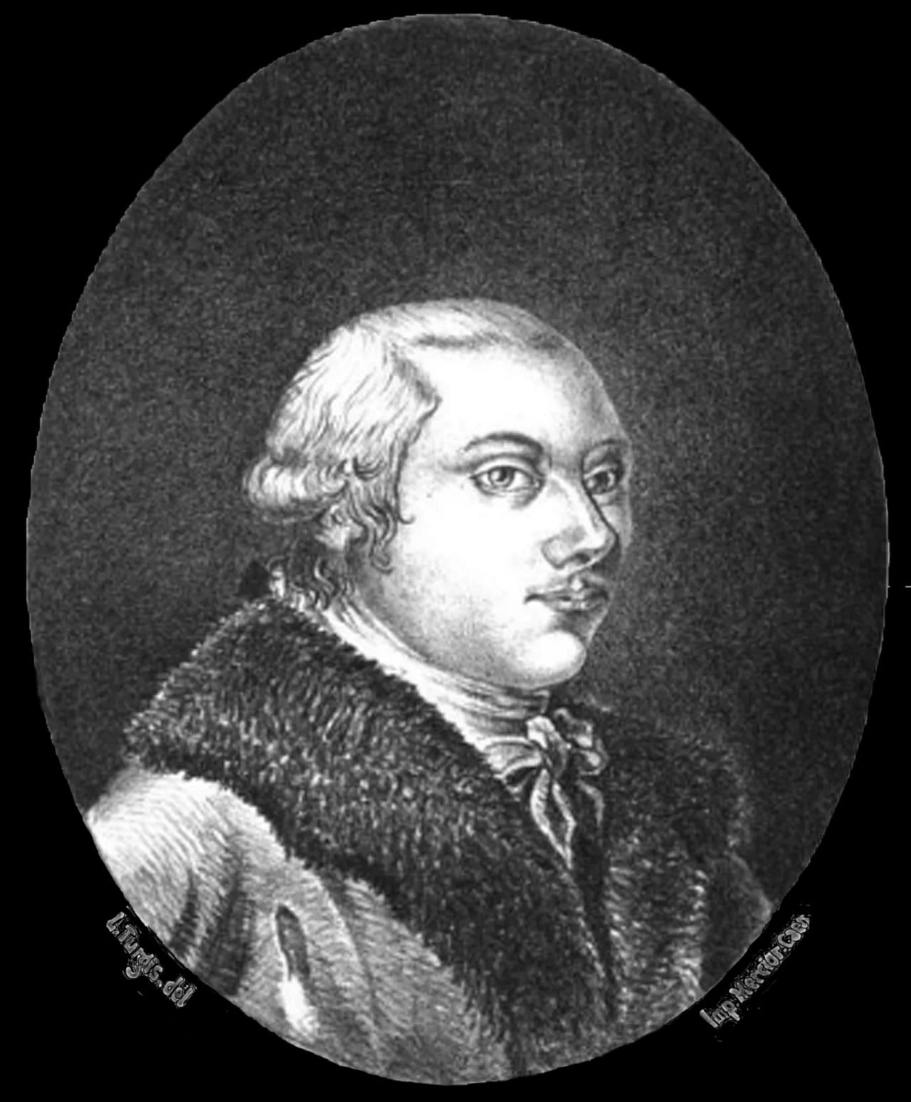 Portrait of Bon-Claude Cahier de Gerville (1751–1796) – memorial page