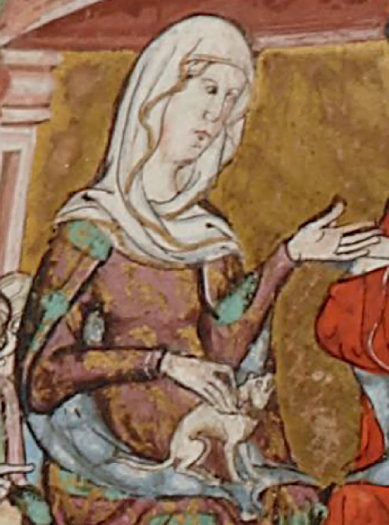 Porträt von Almodis de la Marche (1020–1071) – Gedenkseite