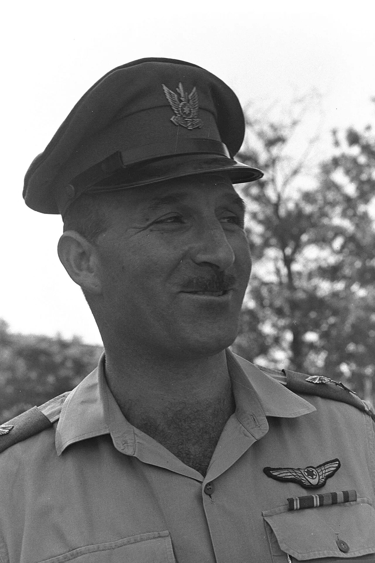 Portrait of Mordechai Hod (1926–2003) – memorial page