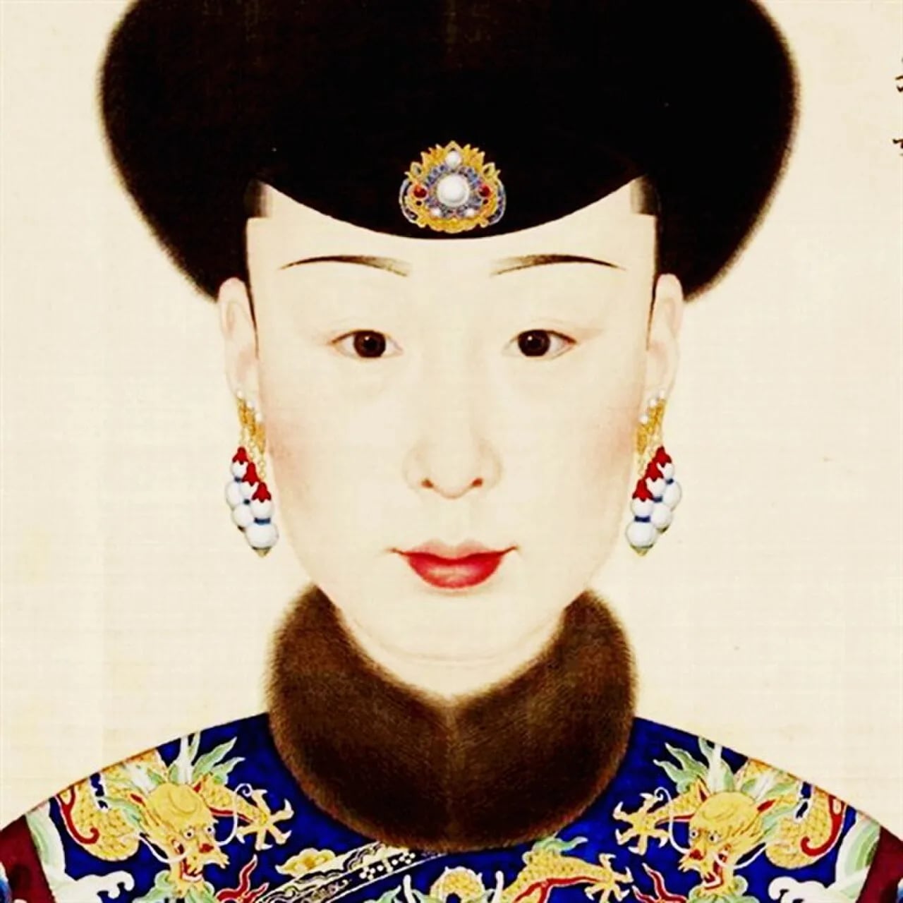 Porträt von Noble Consort Ying (1731–1800) – Gedenkseite