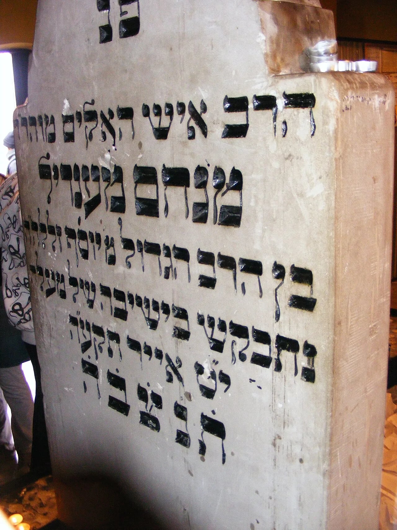 Porträt von Menachem Mendel ben Meir (1745–1815) – Gedenkseite