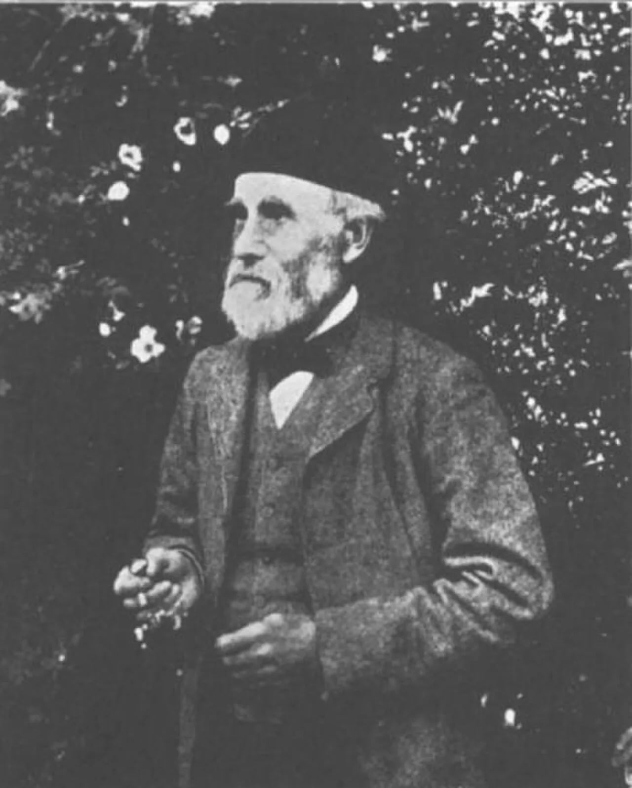 Portrait of William Mitten (1819–1906) – memorial page