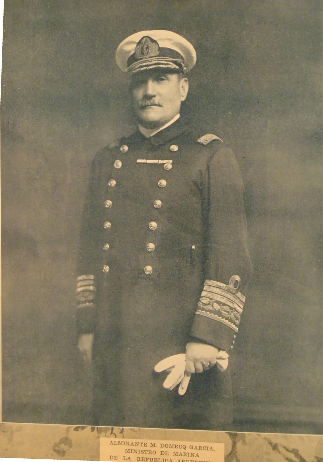 Porträt von Manuel Domecq García (1859–1951) – Gedenkseite