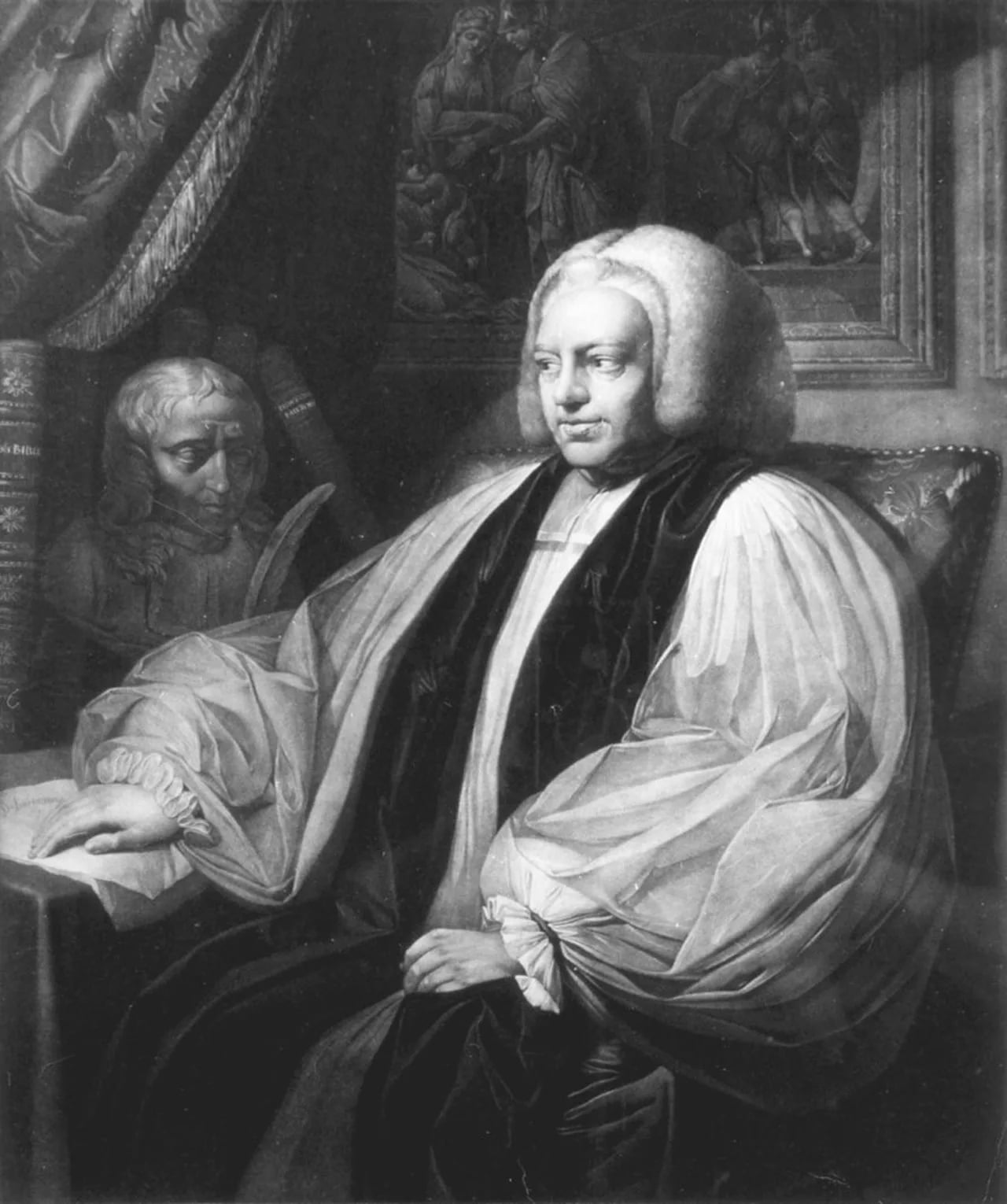 Porträt von Thomas Newton (1704–1782) – Gedenkseite