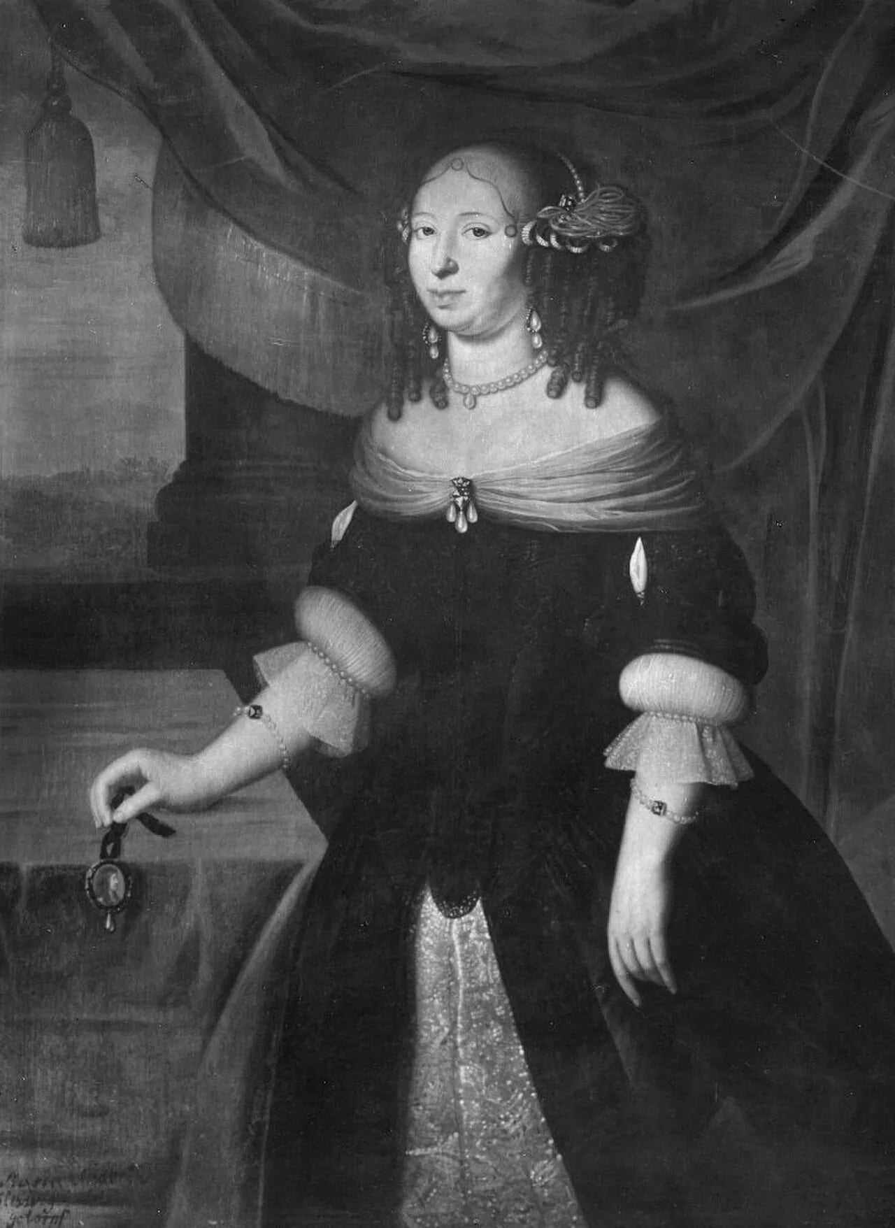 Portrait of Marie Elisabeth von Schleswig-Holstein-Gottorf (1634–1665) – memorial page