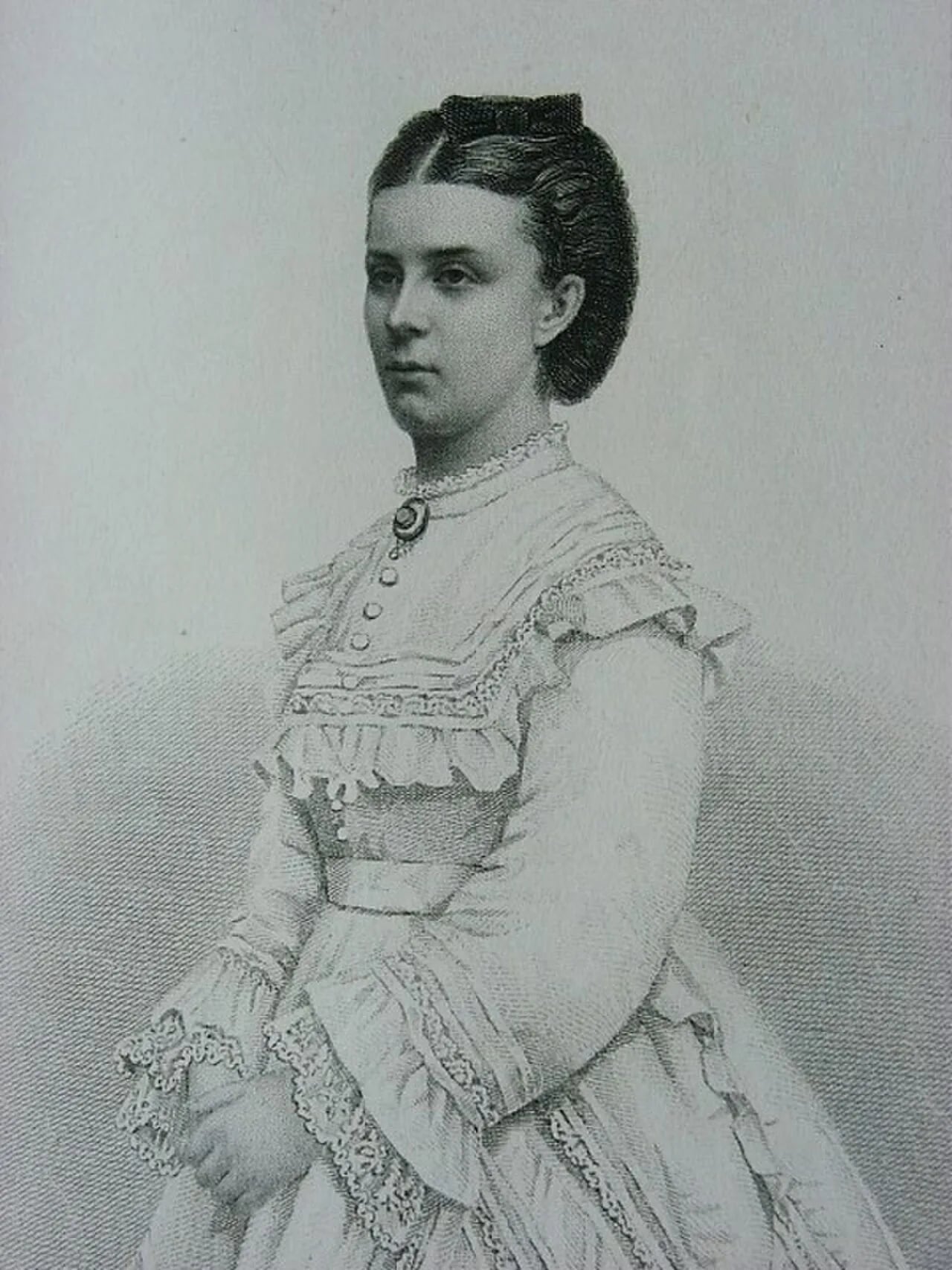 Porträt von Marie von Sachsen-Altenburg (1854–1898) – Gedenkseite