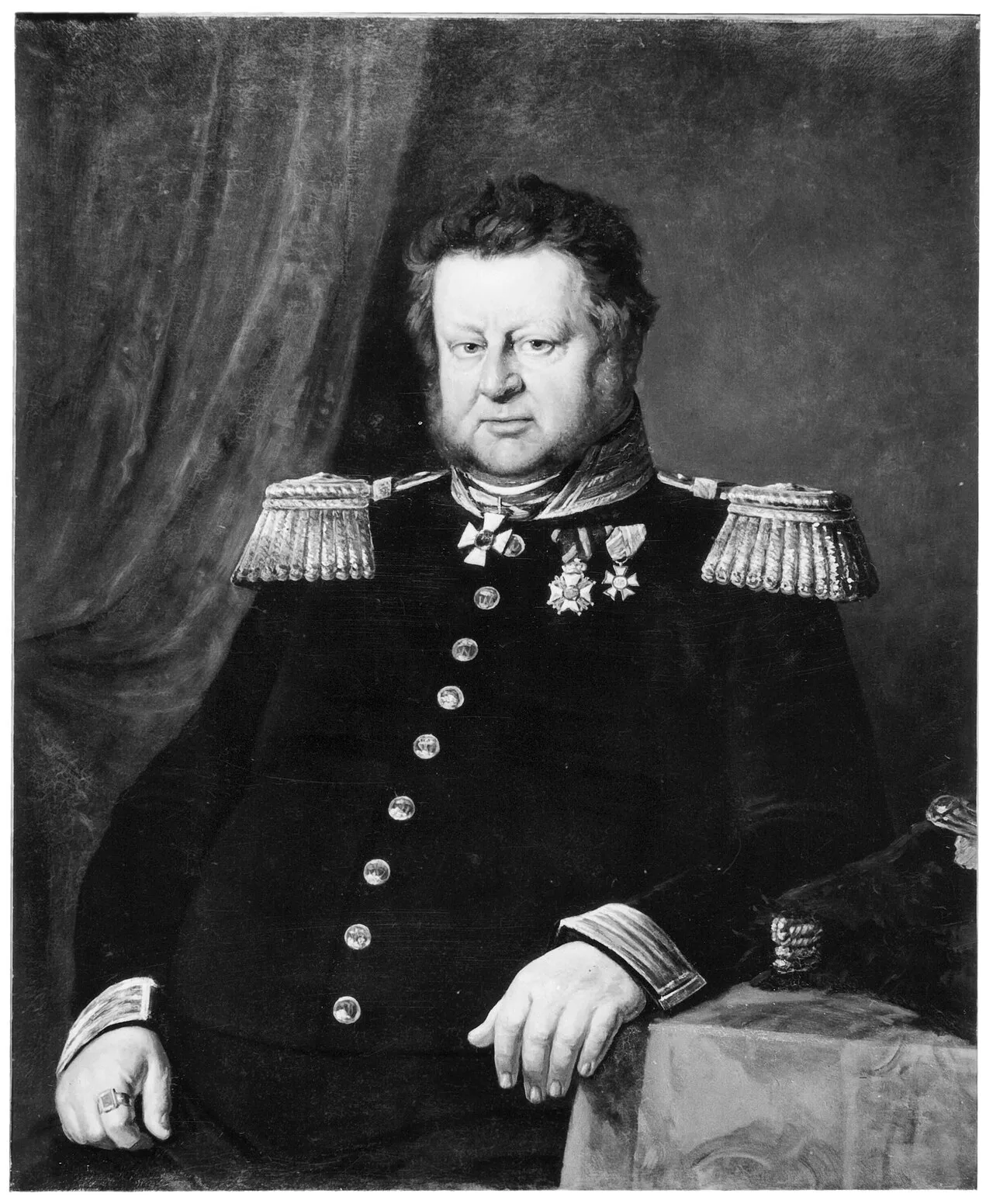 Porträt von Willem Alberda van Ekenstein (1792–1869) – Gedenkseite