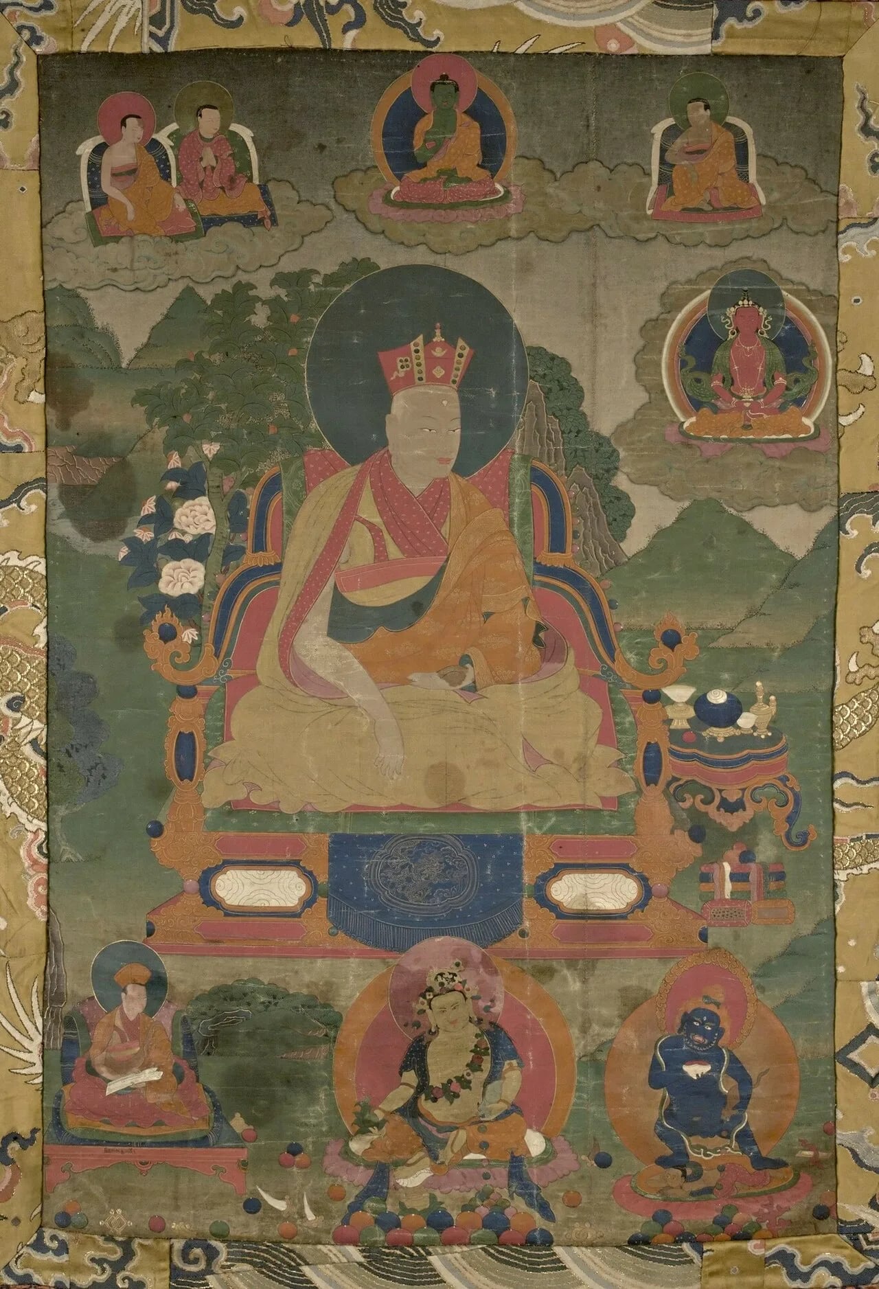 Porträt von Yeshe Nyingpo (1631–1694) – Gedenkseite