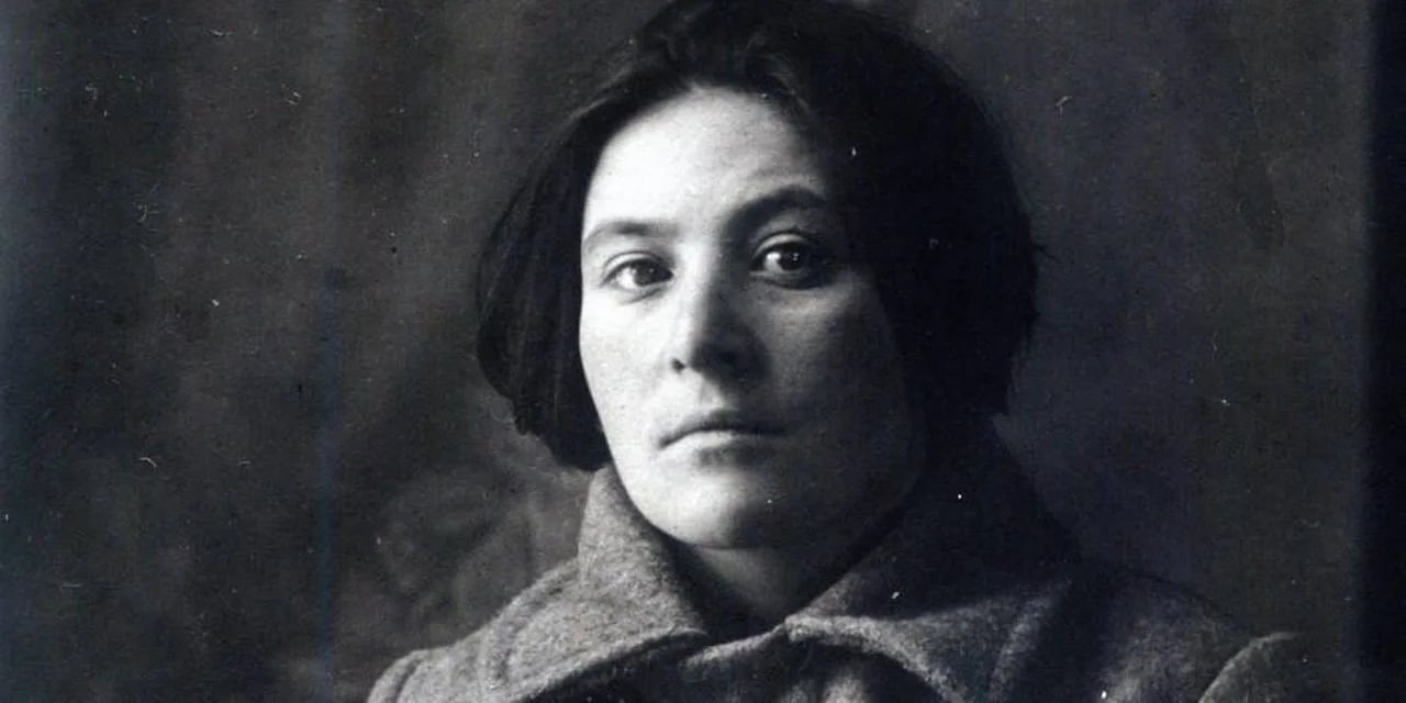 Porträt von Evgenia Iaroslavskaia-Markon (1902–1931) – Gedenkseite