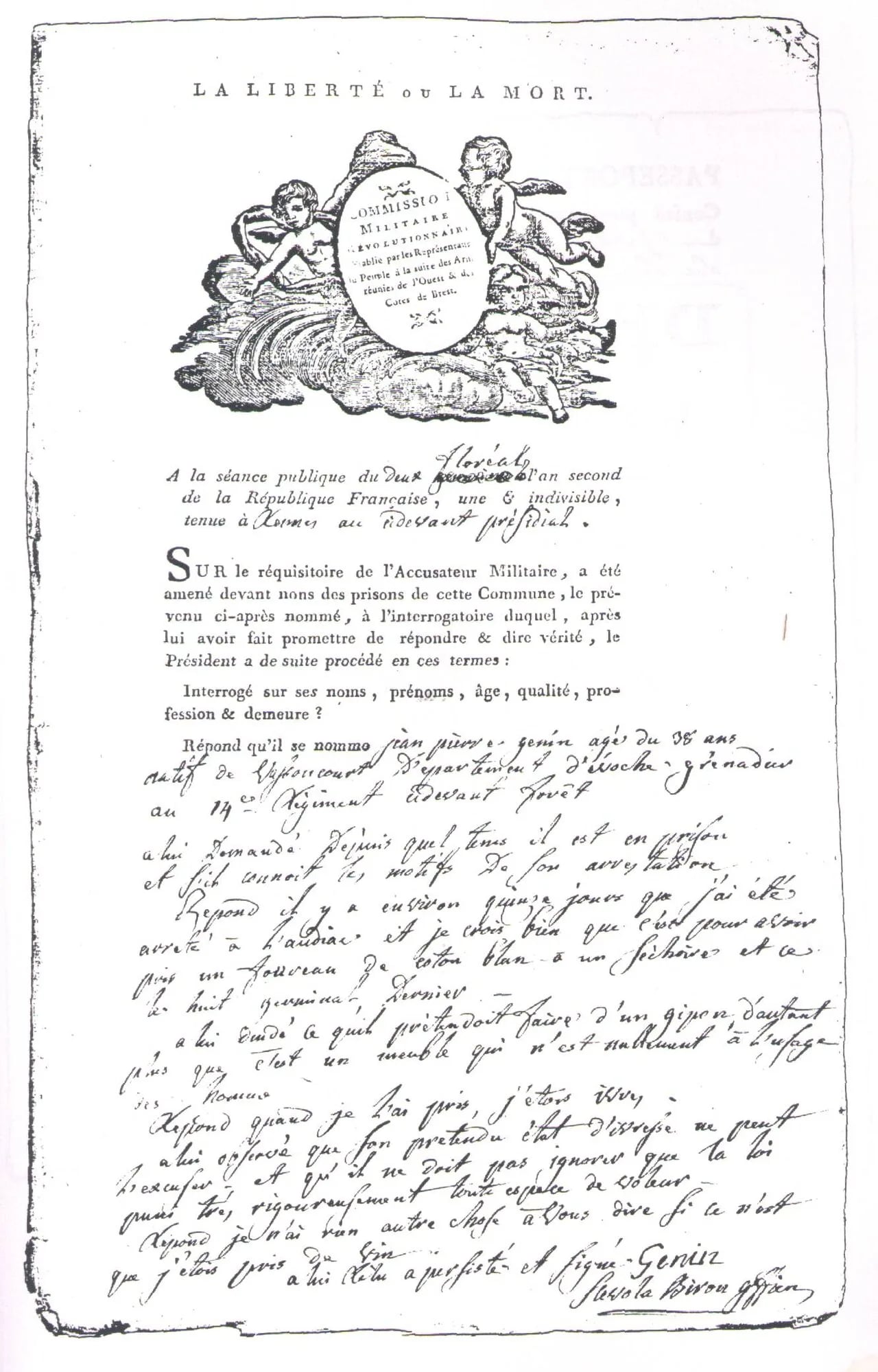 Portrait of Brutus Magnier (1771–1817) – memorial page