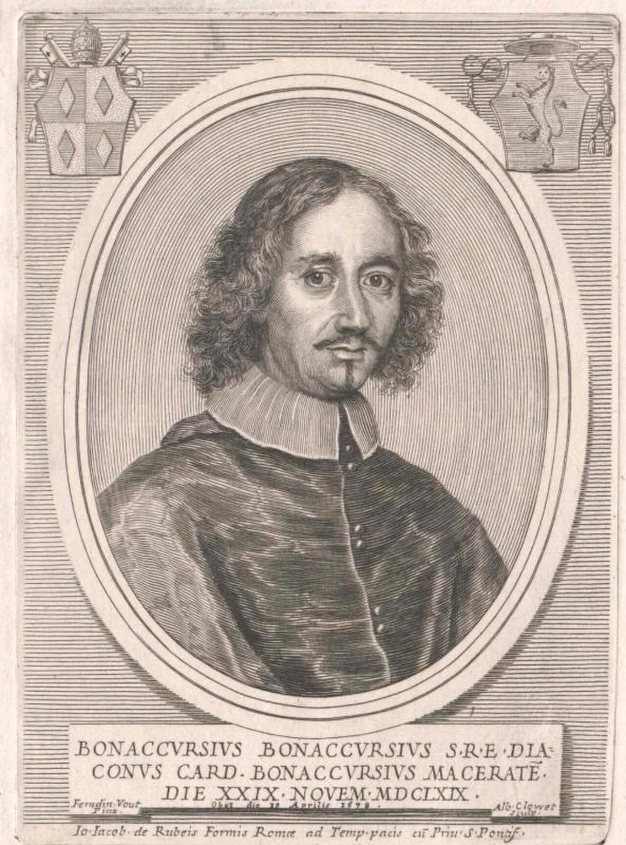 Porträt von Buonaccorso Buonaccorsi (1620–1678) – Gedenkseite