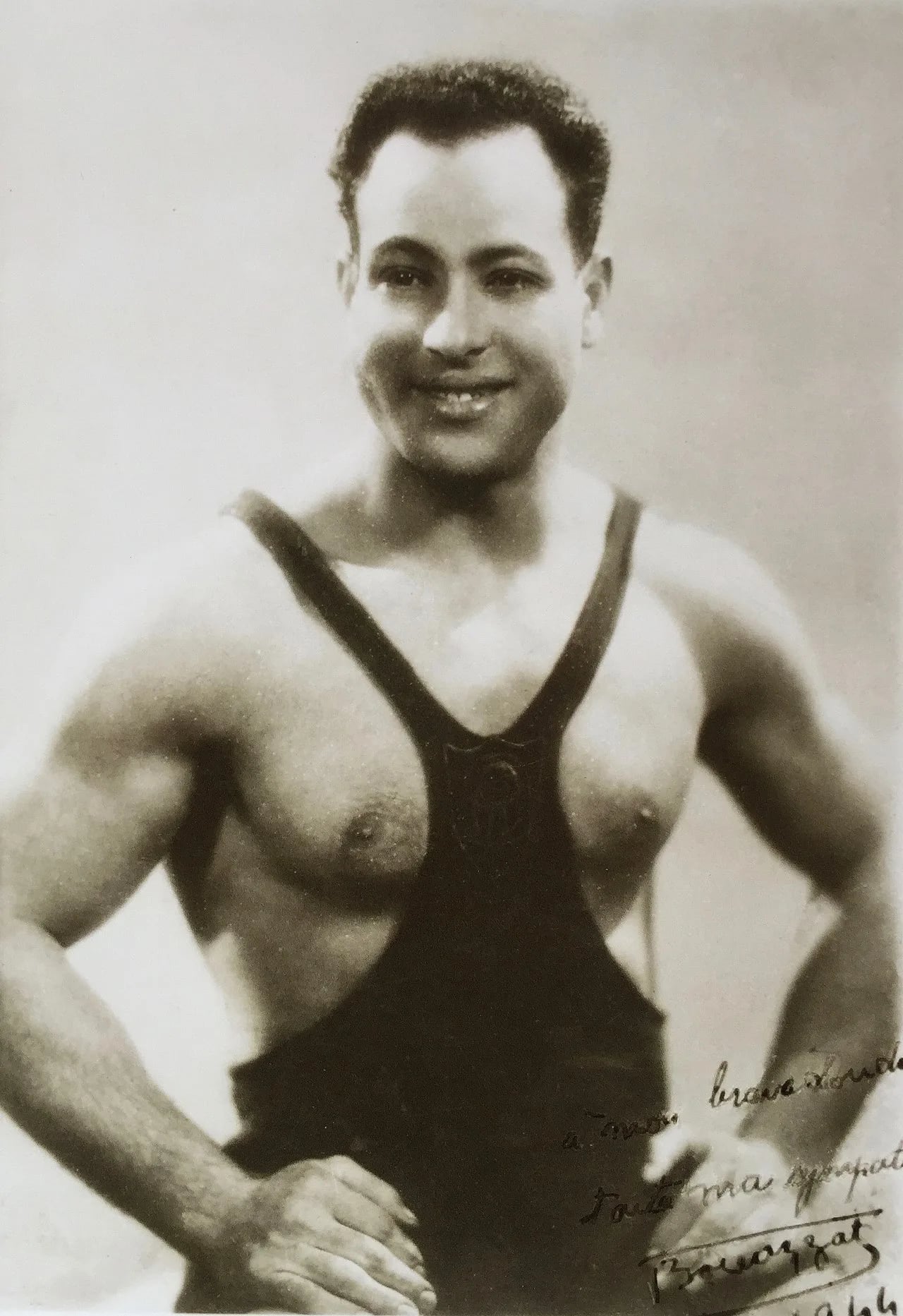 Portrait of Béchir Bouazzat (1908–1944) – memorial page