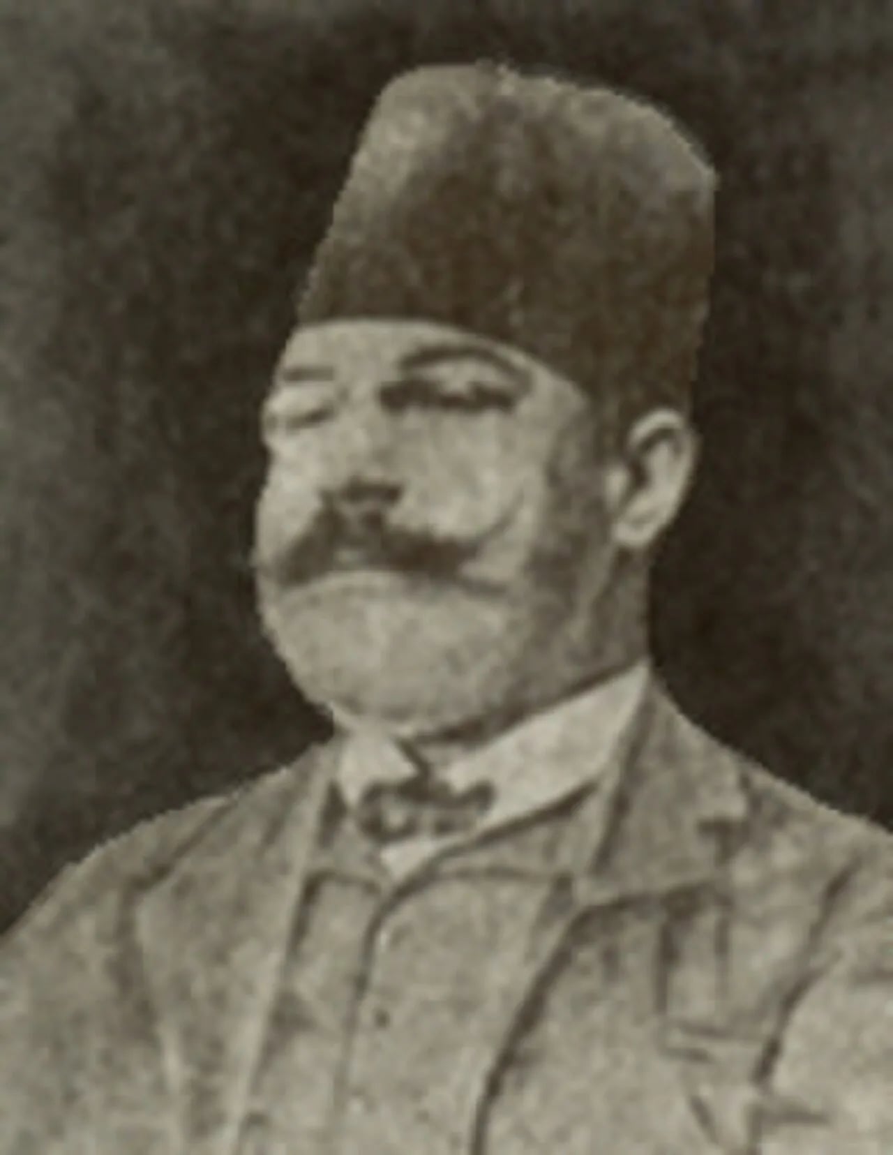 Porträt von Béchir Sfar (1856–1917) – Gedenkseite