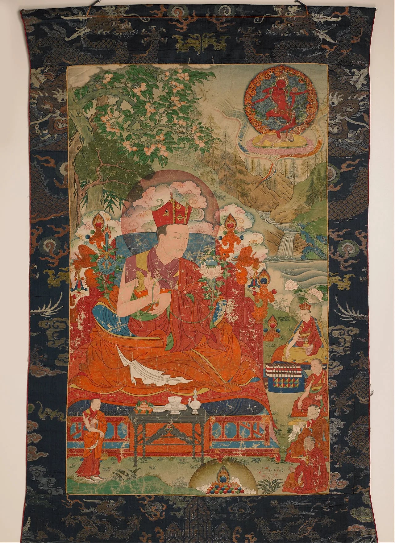 Portrait of Zhwa-dmar VI. Chos-kyi-dbang-phyug (1584–1630) – memorial page