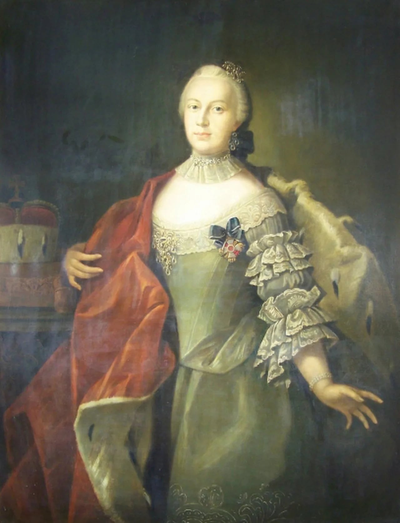 Portrait of Christiane Sophie Charlotte von Brandenburg-Kulmbach (1733–1757) – memorial page