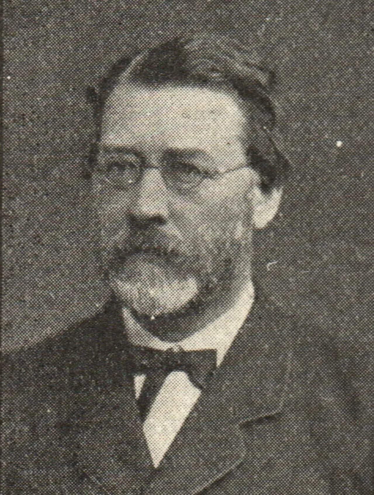 Portrait of Johan Hambræus (1829–1902) – memorial page