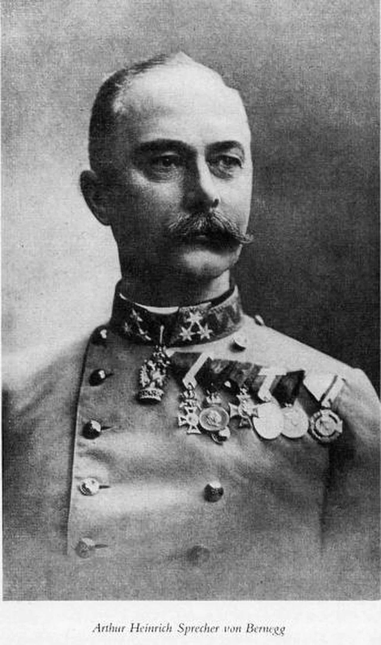 Porträt von Arthur Heinrich Sprecher von Bernegg (1852–1912) – Gedenkseite