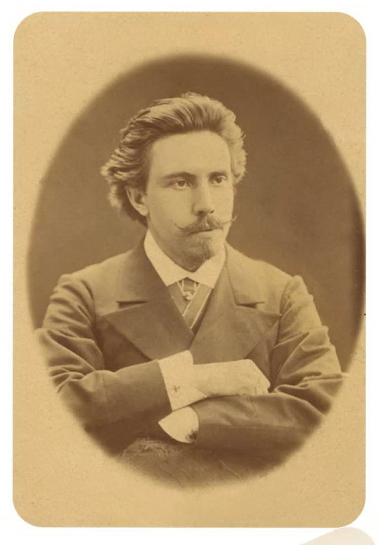 Porträt von Sergey Gilev (1854–1933) – Gedenkseite