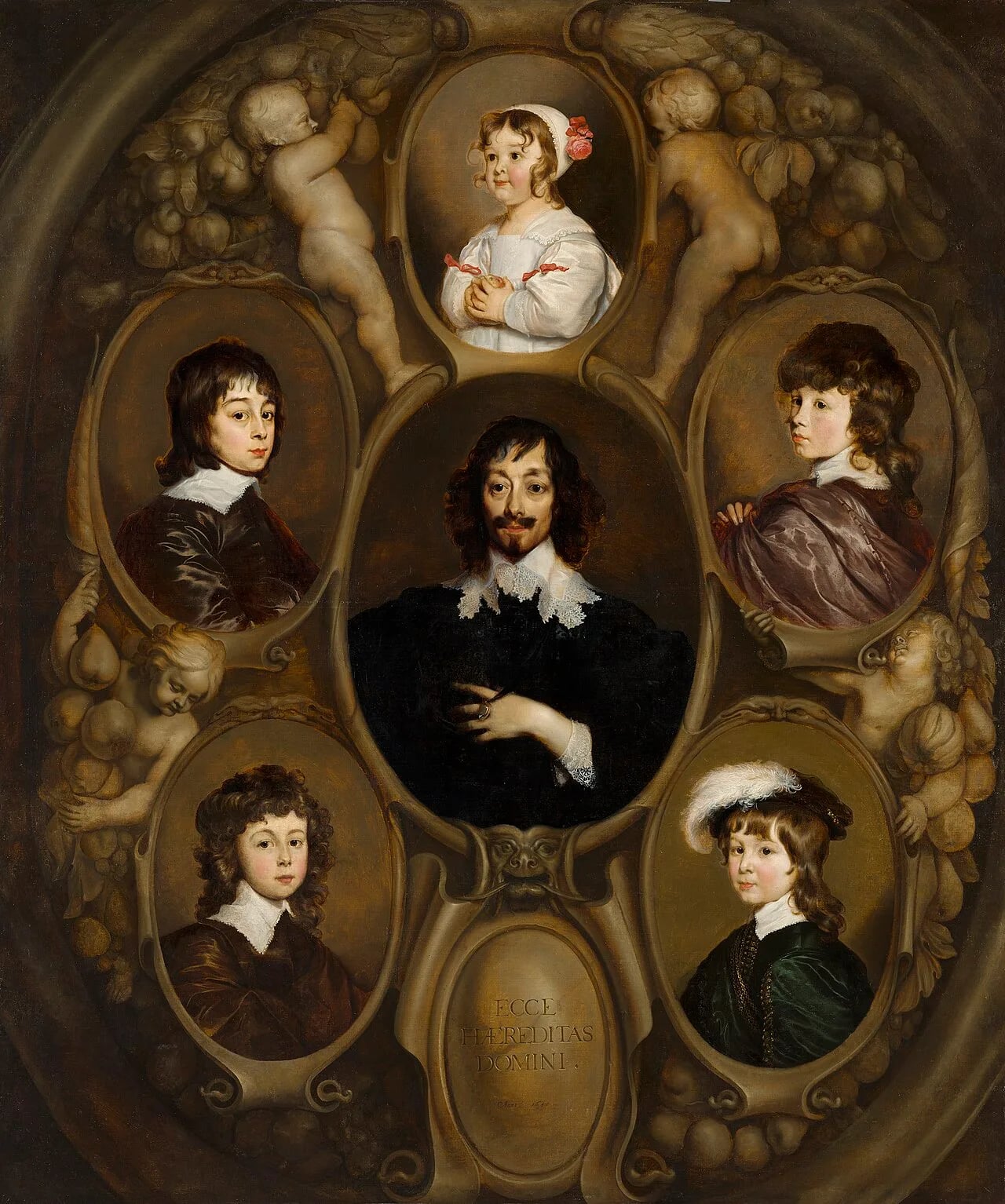 Portrait of Philips Huygens (1633–1657) – memorial page
