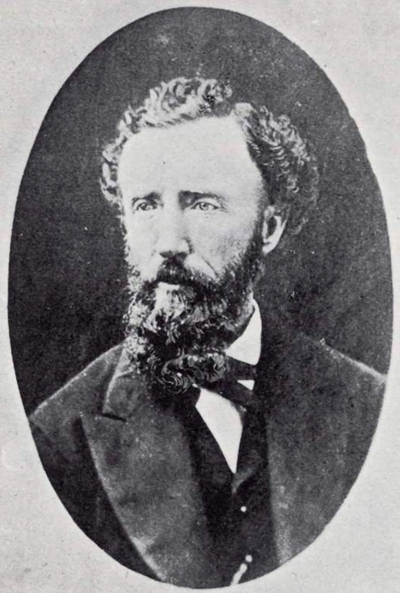 Portrait of George Flavel (1823–1893) – memorial page