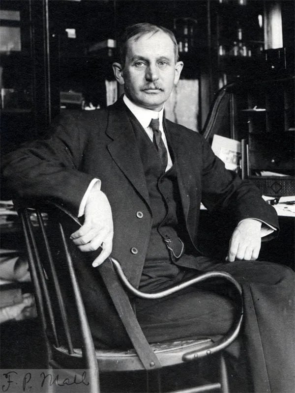 Portrait of Franklin P. Mall (1862–1917) – memorial page