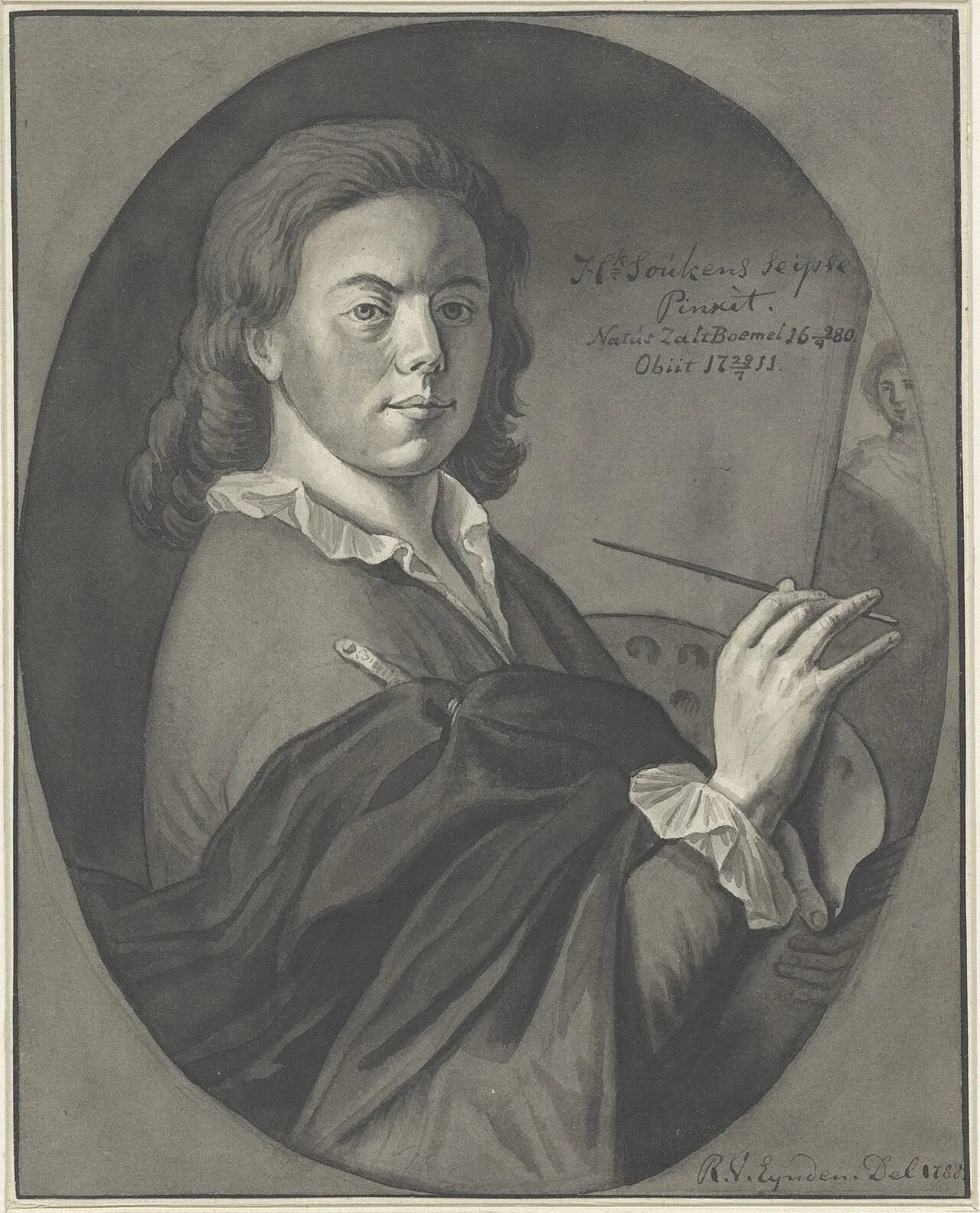 Portrait of Hendrik Soukens (1680–1711) – memorial page