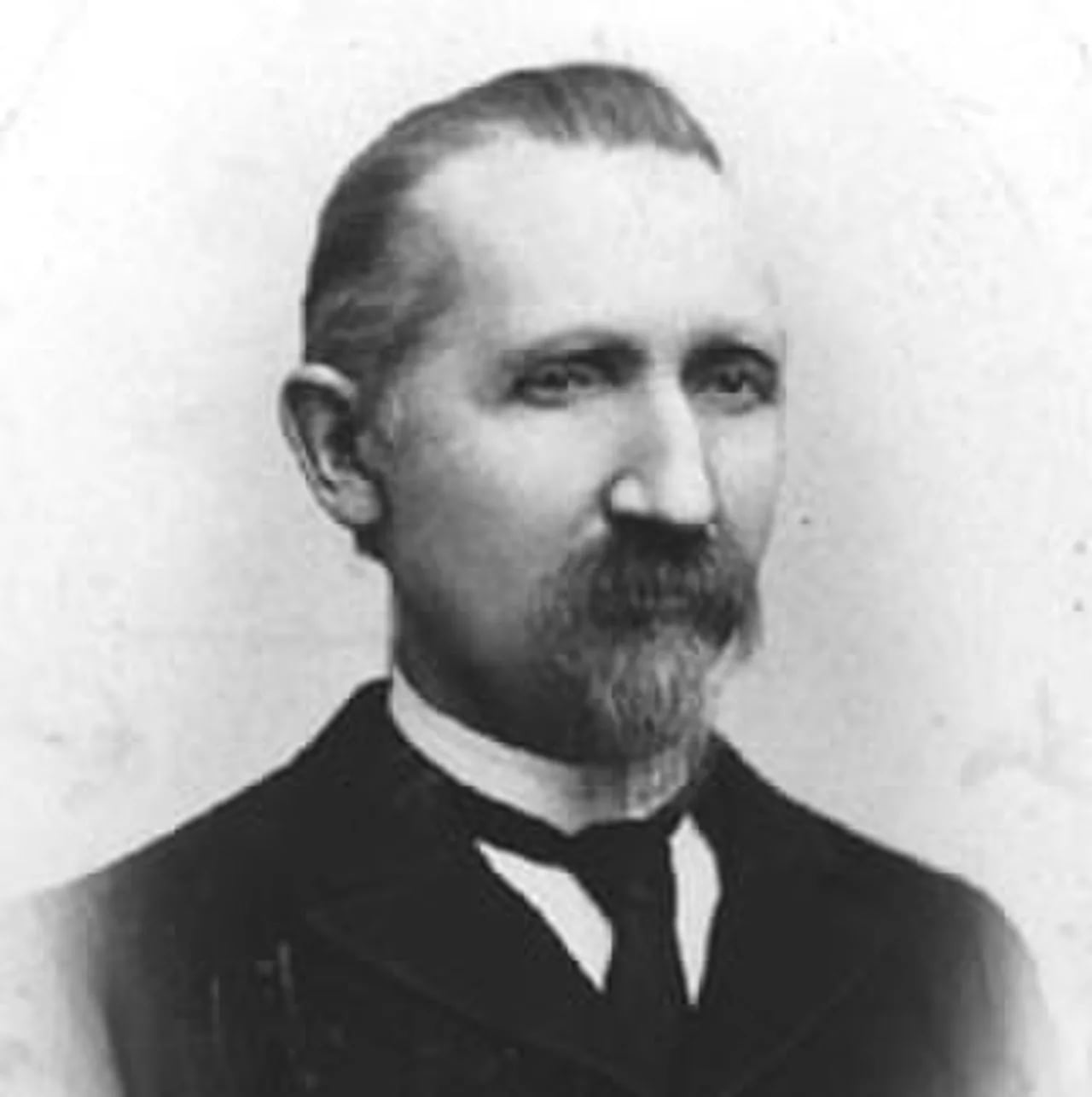Porträt von Carl Christian Anton Christensen (1831–1912) – Gedenkseite