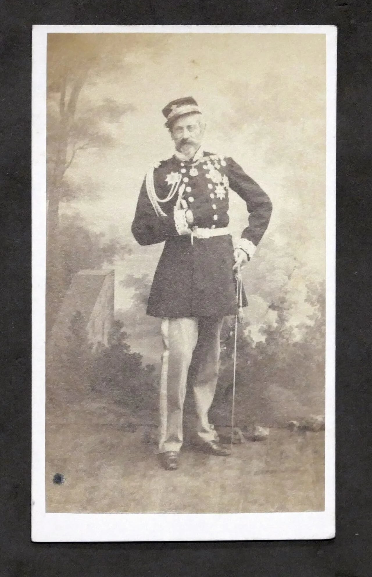 Portrait of Carlo Alberto Gerbaix de Sonnaz (1839–1920) – memorial page