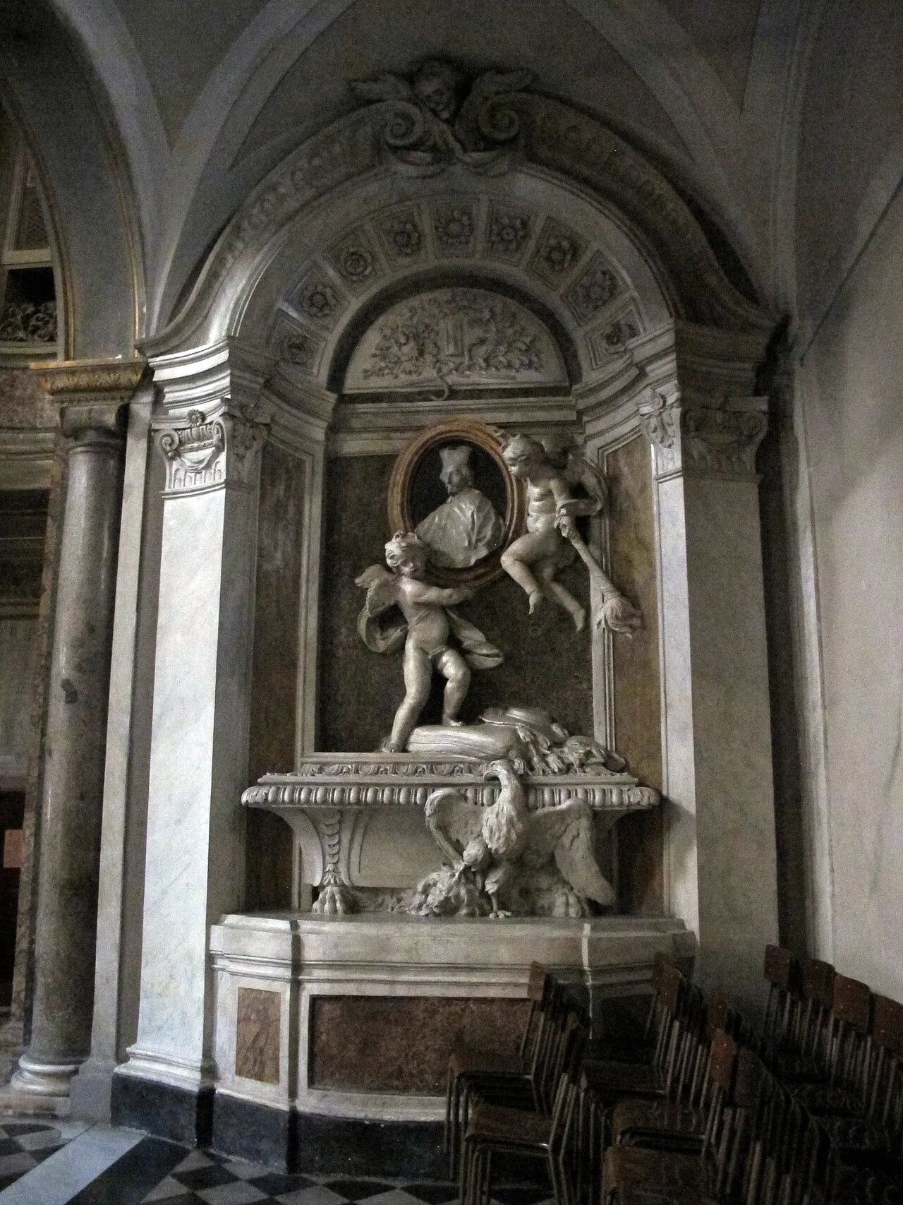 Porträt von Carlo Bichi (1638–1718) – Gedenkseite