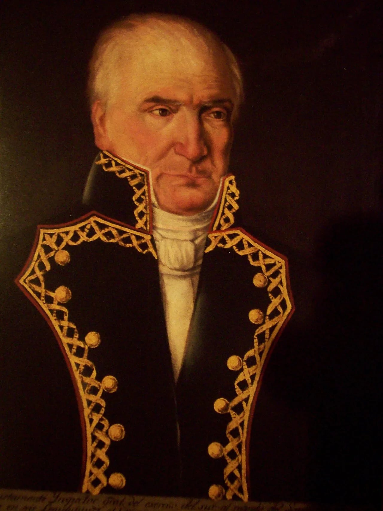 Porträt von Carlos María de Bustamante (1774–1848) – Gedenkseite