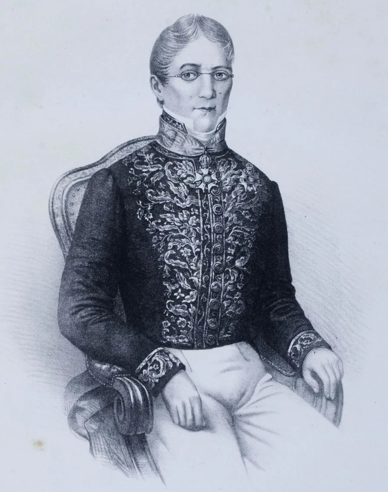Porträt von José Joaquim da Rocha (1777–1848) – Gedenkseite