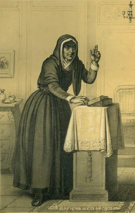 Portrait of Catherine Théot (1716–1794) – memorial page