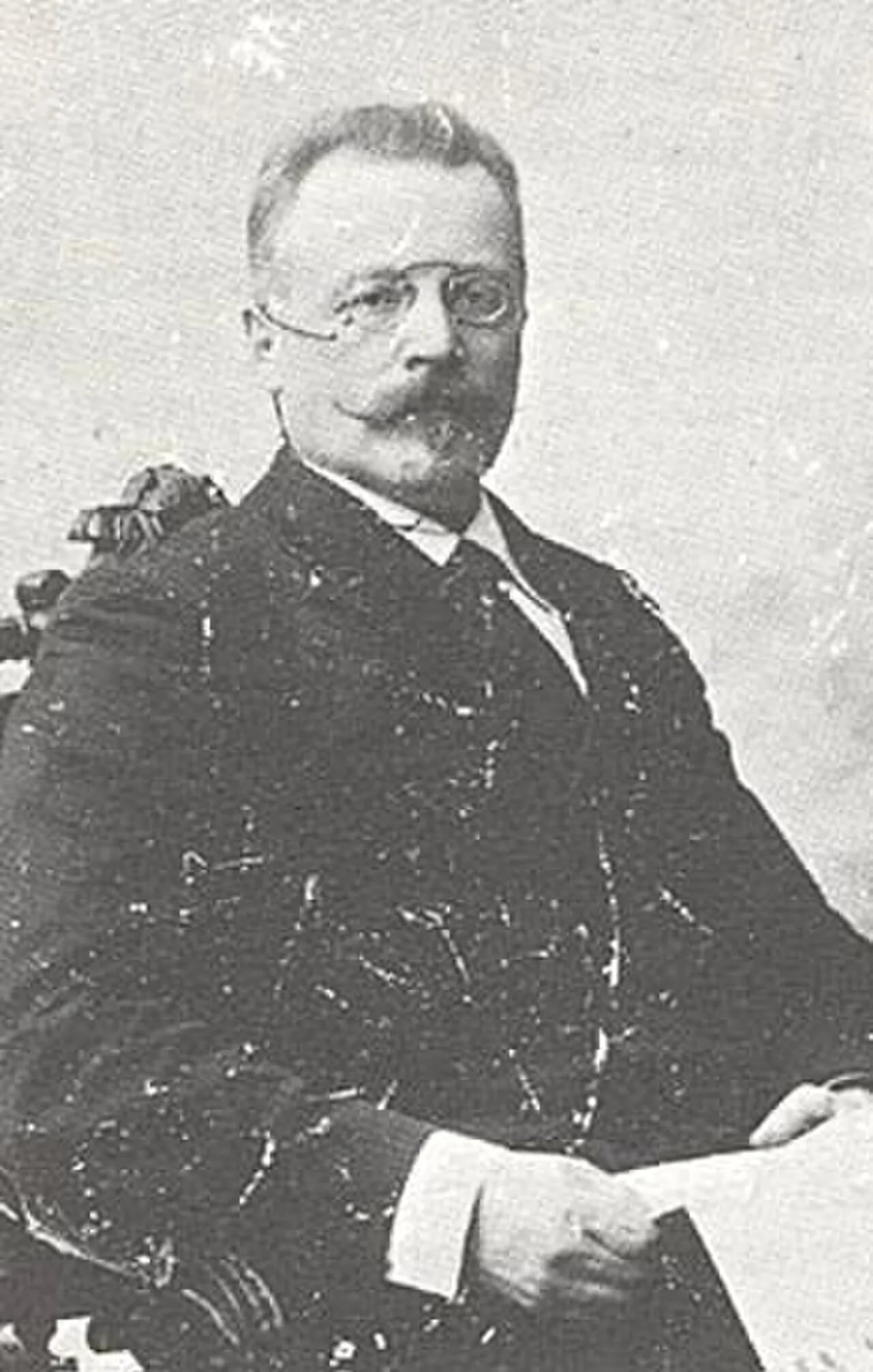 Portrait of Emil Wichmann (1856–1938) – memorial page
