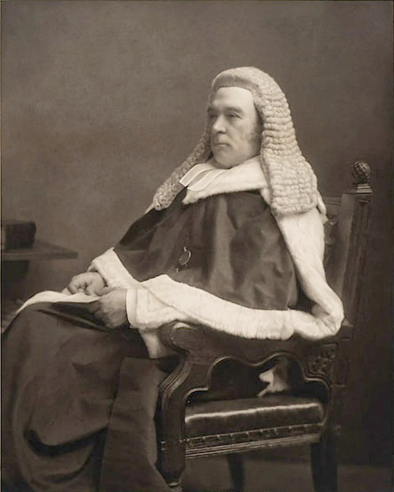 Porträt von John Bigham, 1st Viscount Mersey (1840–1929) – Gedenkseite