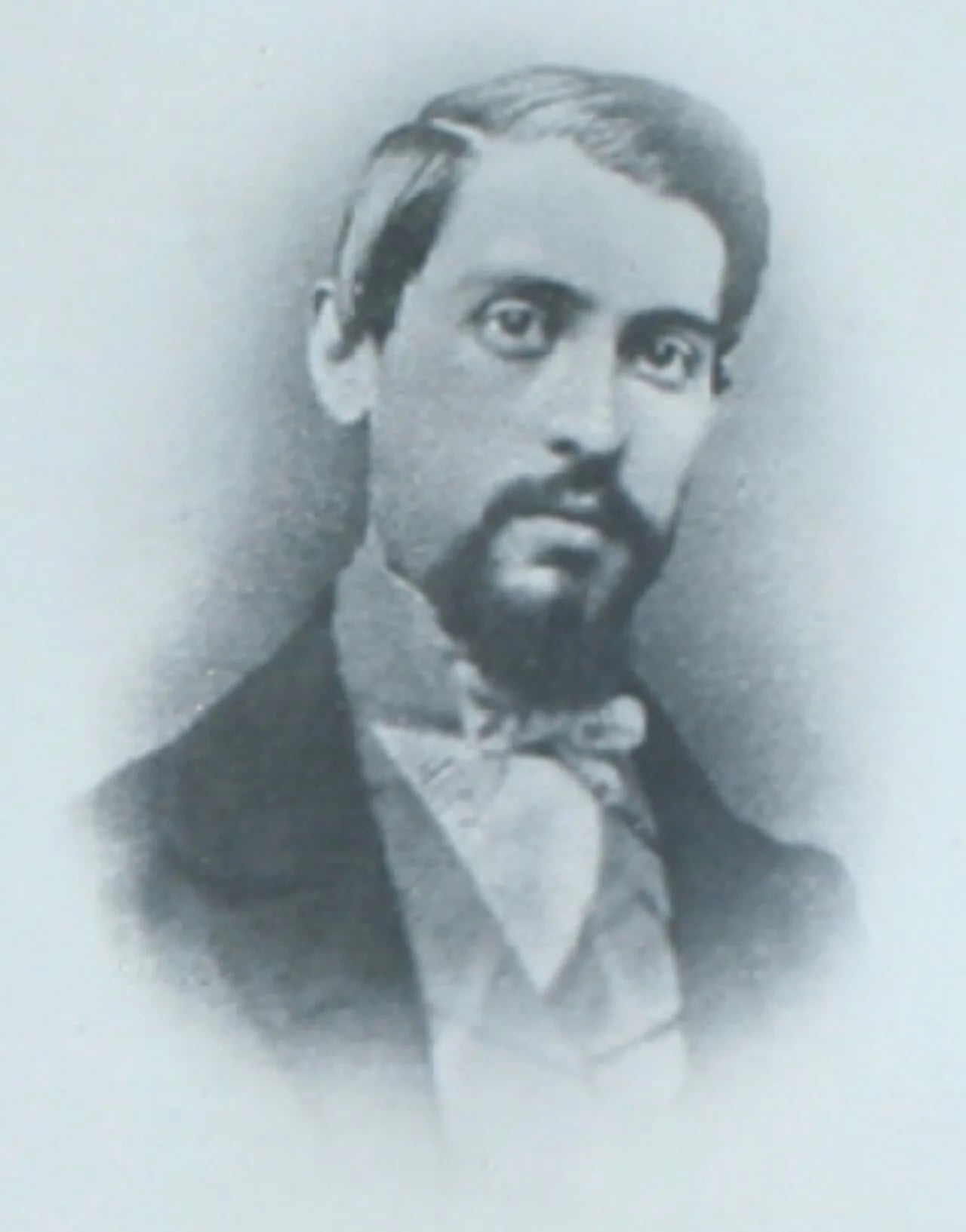 Porträt von Cesare Bertagnini (1827–1857) – Gedenkseite