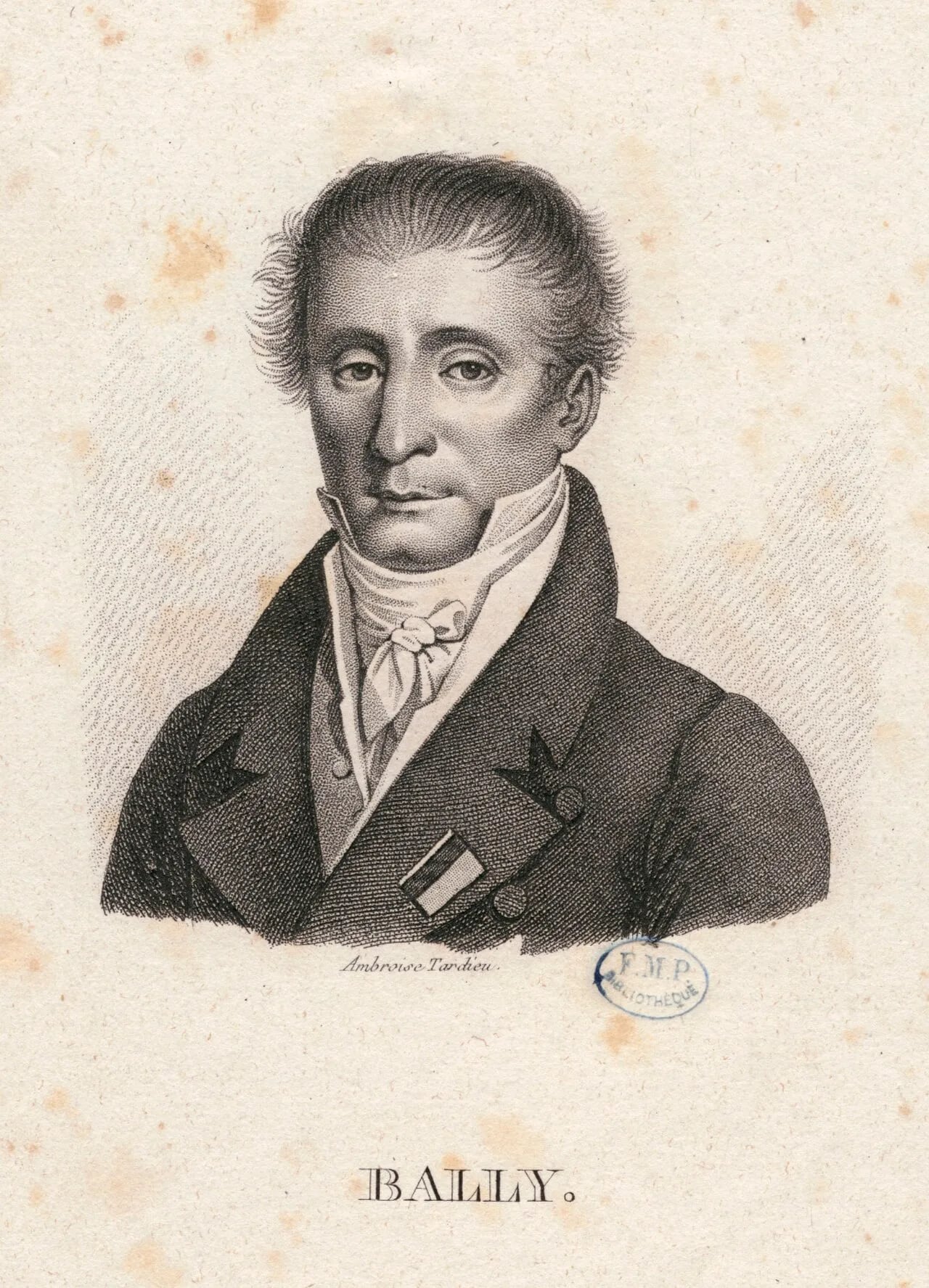 Portrait of François-Victor Bally (1775–1866) – memorial page