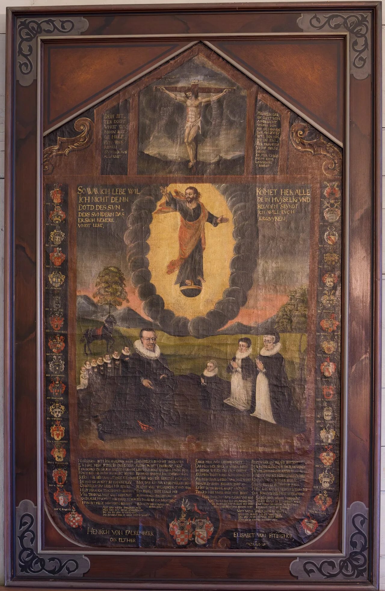 Porträt von Henrik Falkenberg (1553–1629) – Gedenkseite