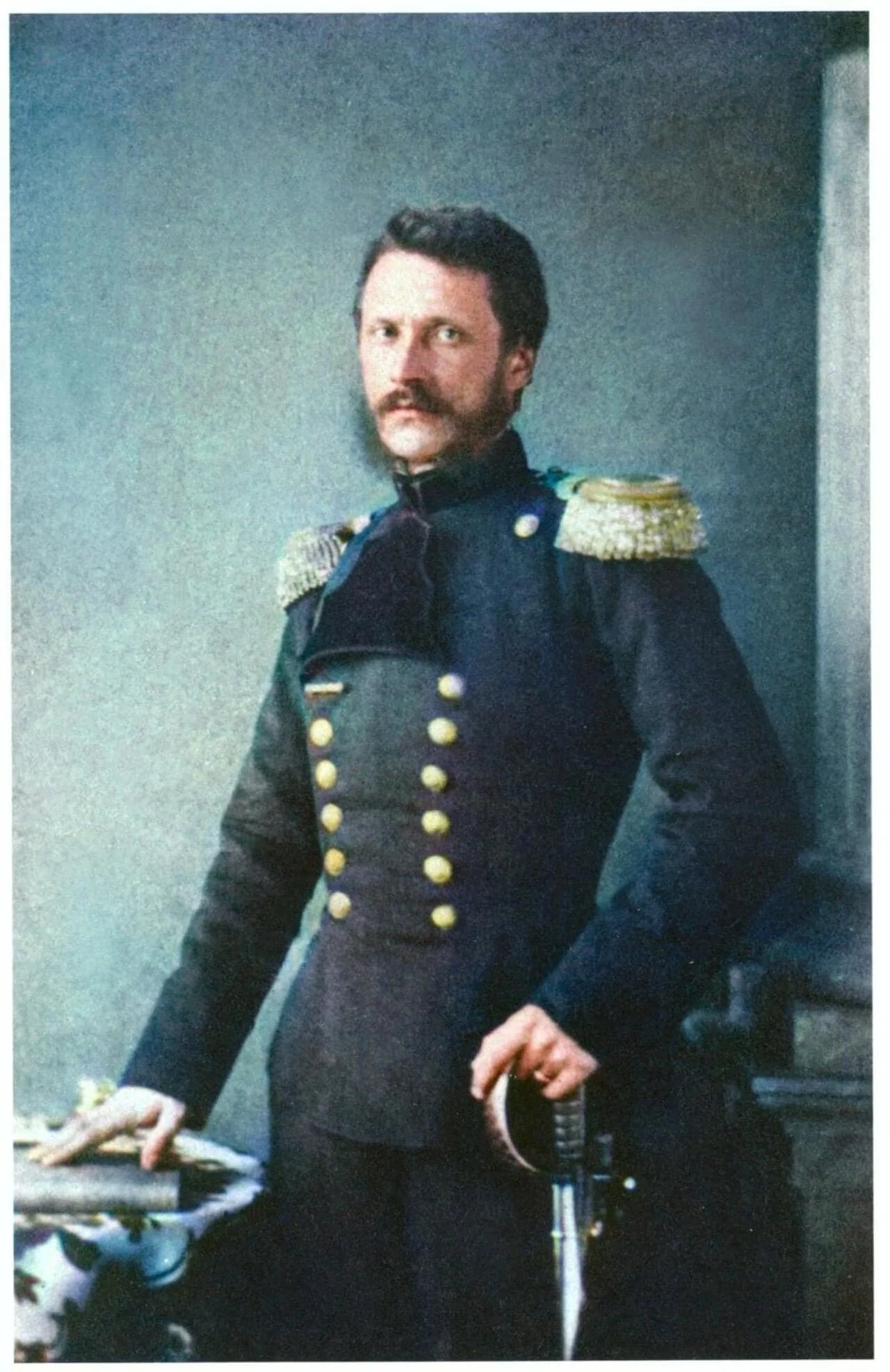 Porträt von Alexandru Ioan Cuza (1820–1873) – Gedenkseite