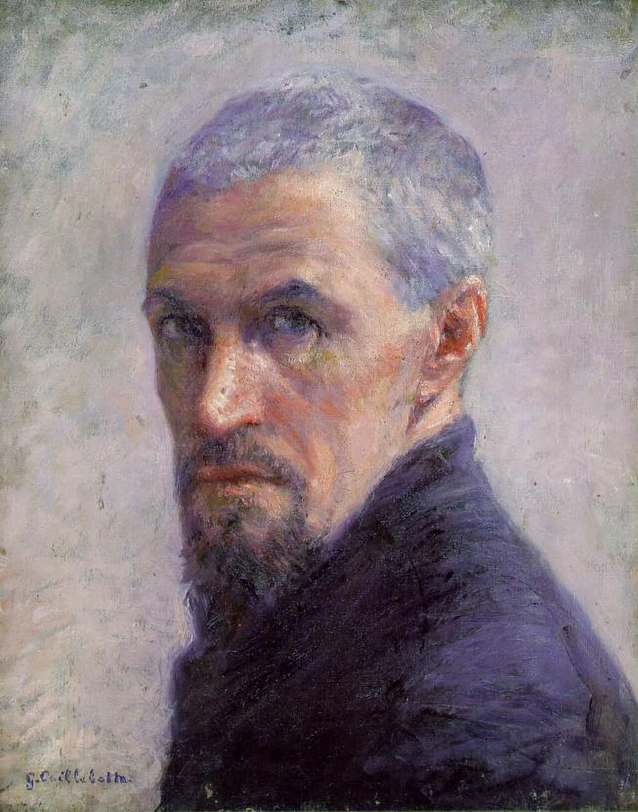 Porträt von Gustave Caillebotte (1848–1894) – Gedenkseite