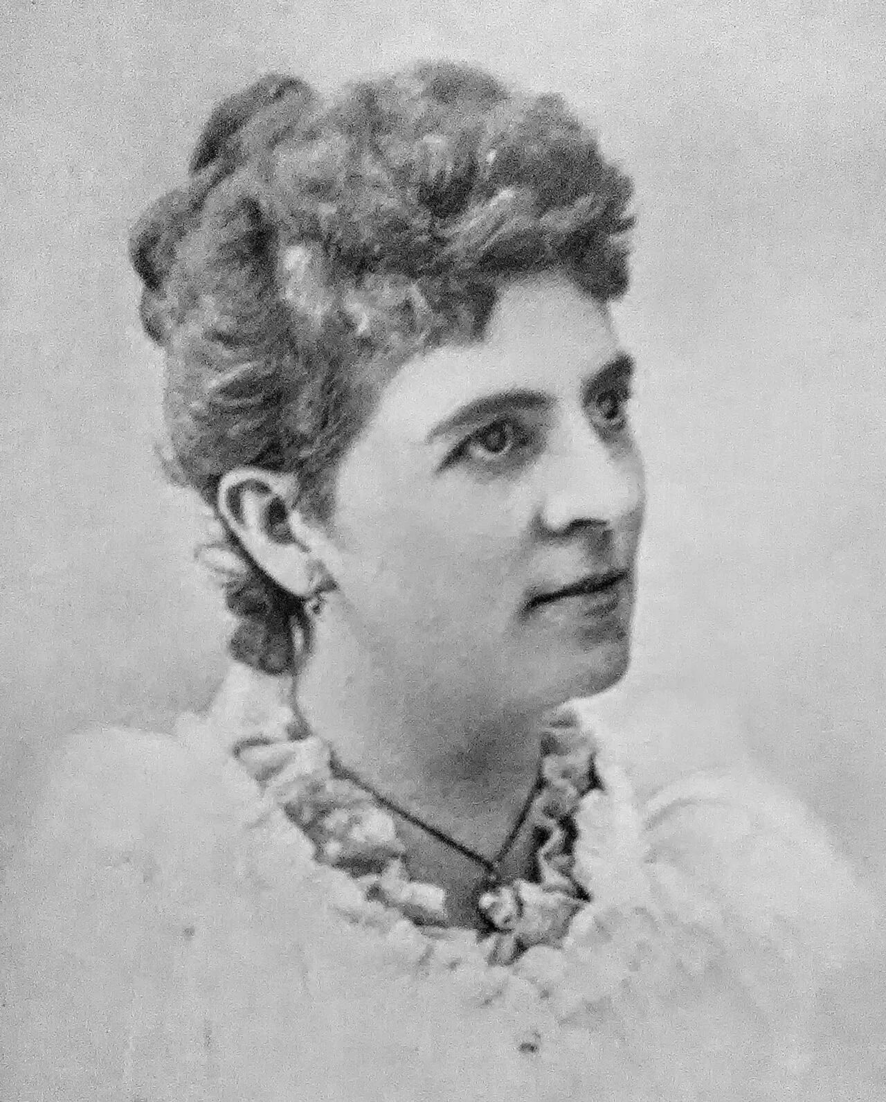 Porträt von Florence Huntley (1861–1912) – Gedenkseite