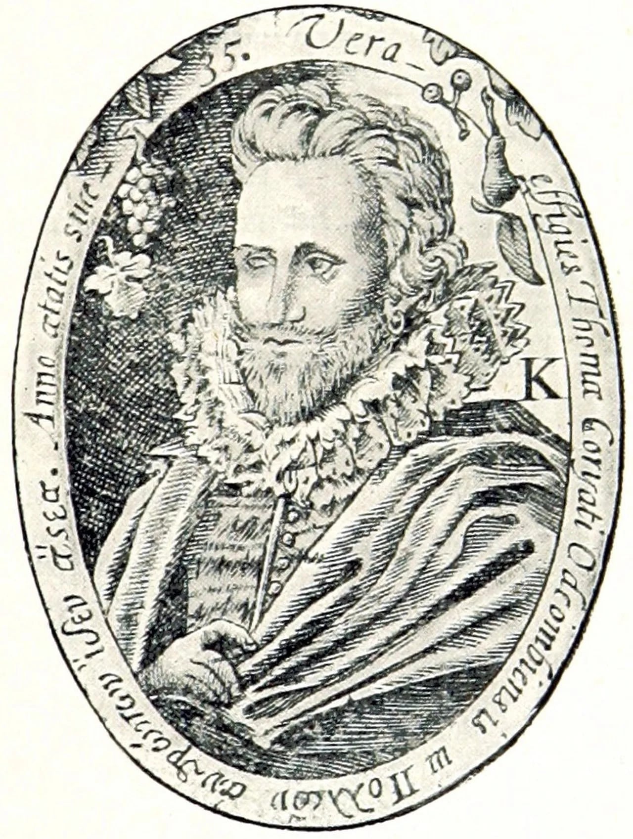 Porträt von Thomas Coryat (1577–1617) – Gedenkseite