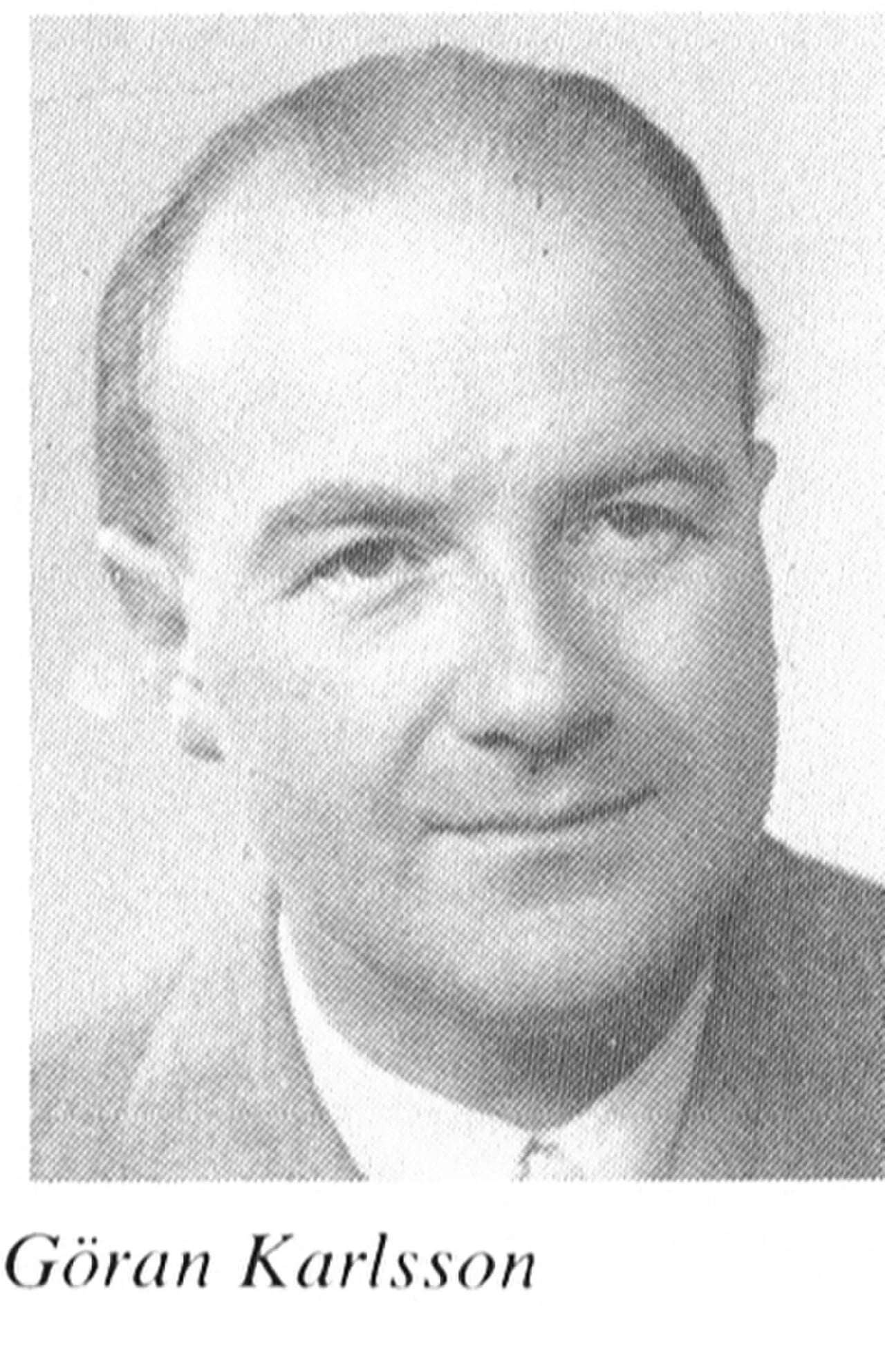 Porträt von Göran Karlsson (1914–2006) – Gedenkseite