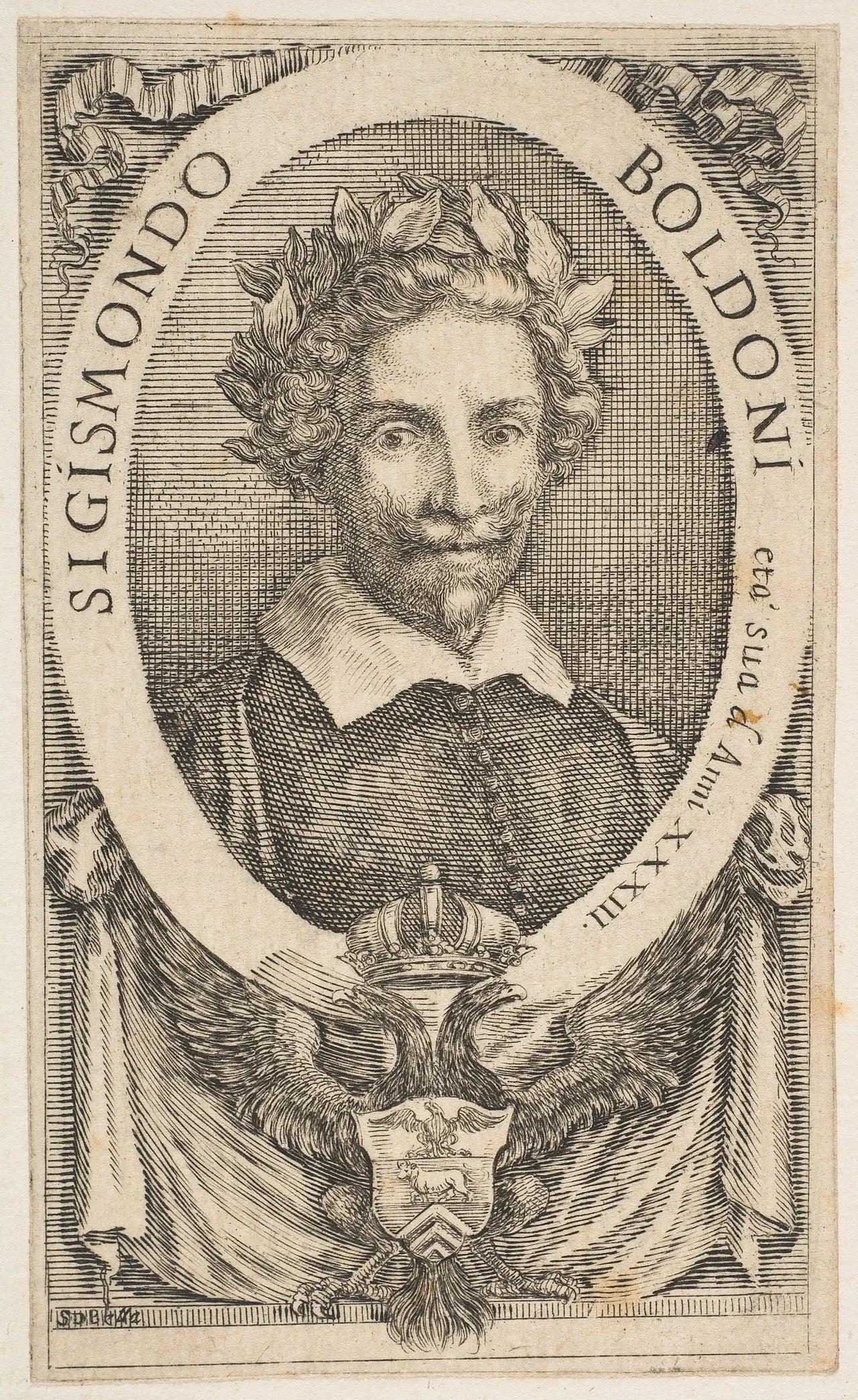 Portrait of Sigismondo Boldoni (1597–1630) – memorial page