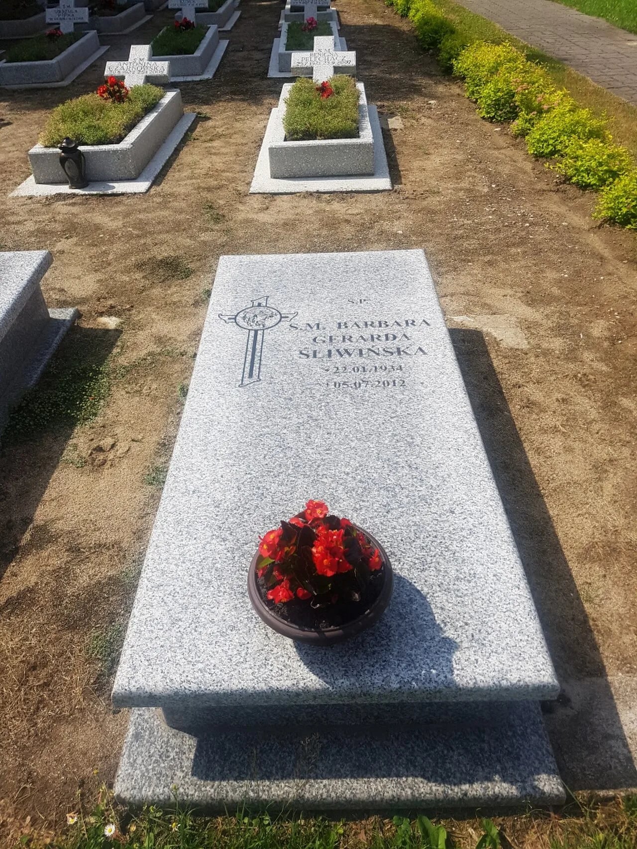 Portrait of Gerarda Śliwińska (1934–2012) – memorial page